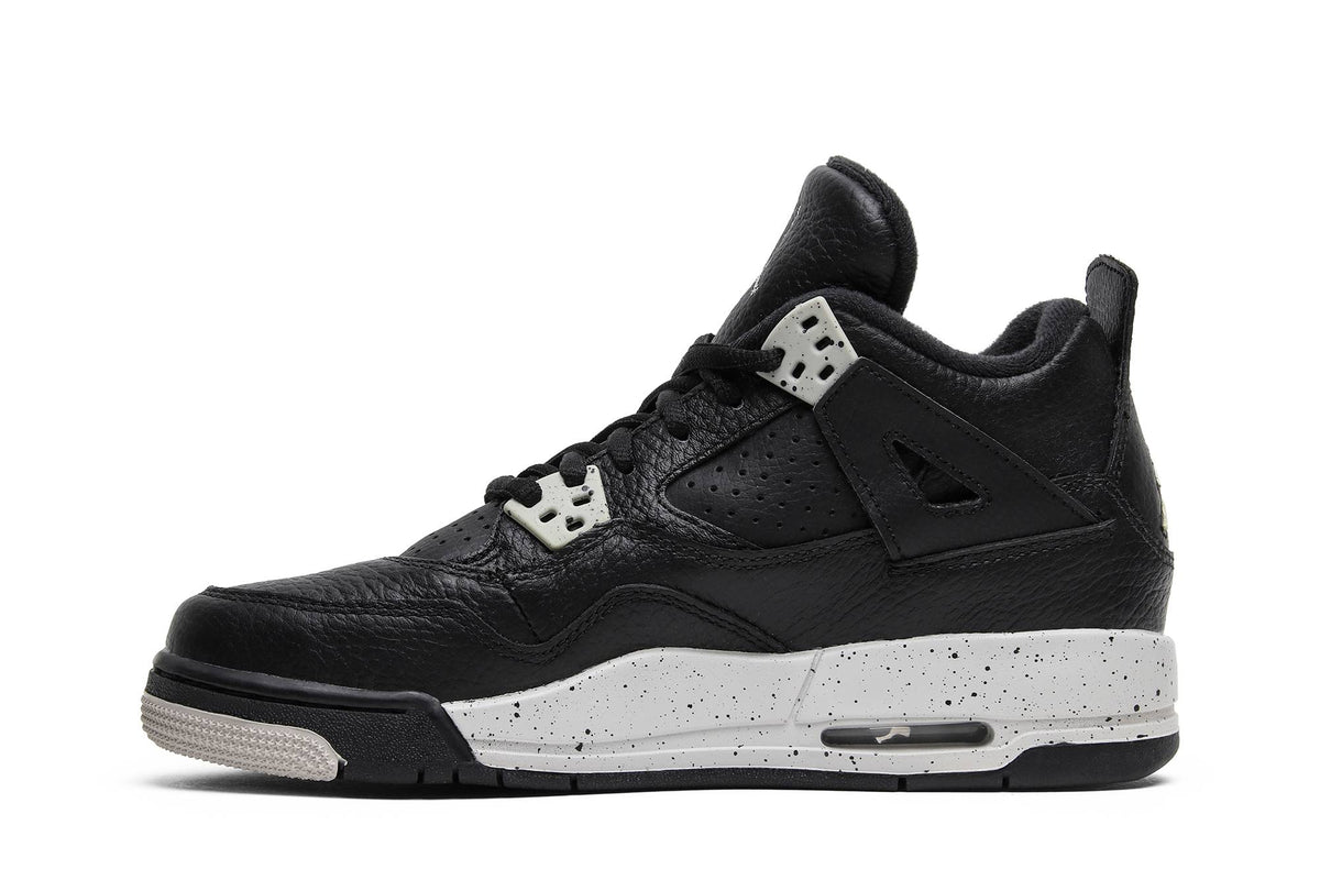 ( Grade School ) Air Jordan 4 Retro LS 2015 Oreo 408452-003