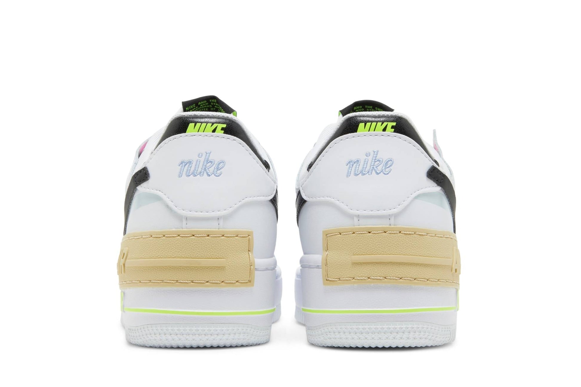 ( Women ) Nike Air Force 1 Shadow ‘White Black Pastel’ FJ0735-100