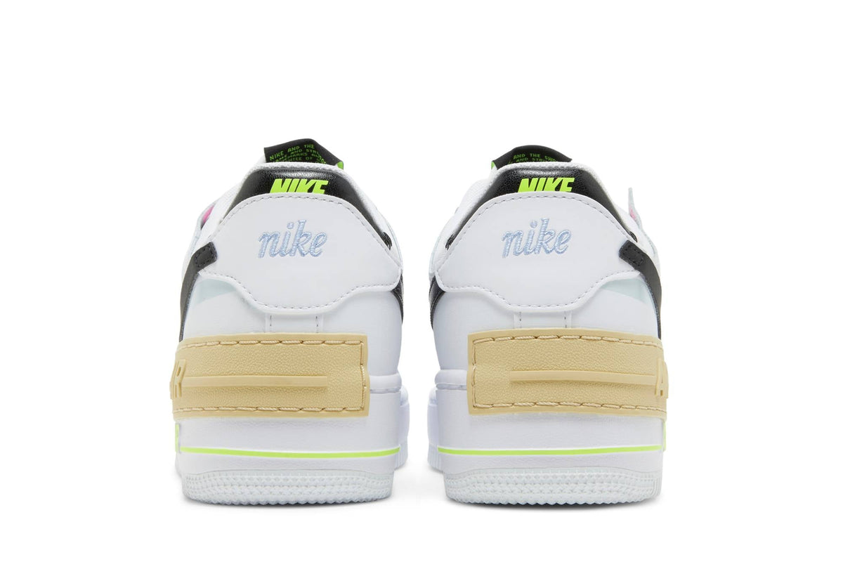 ( Women ) Nike Air Force 1 Shadow 'White Black Pastel' FJ0735-100