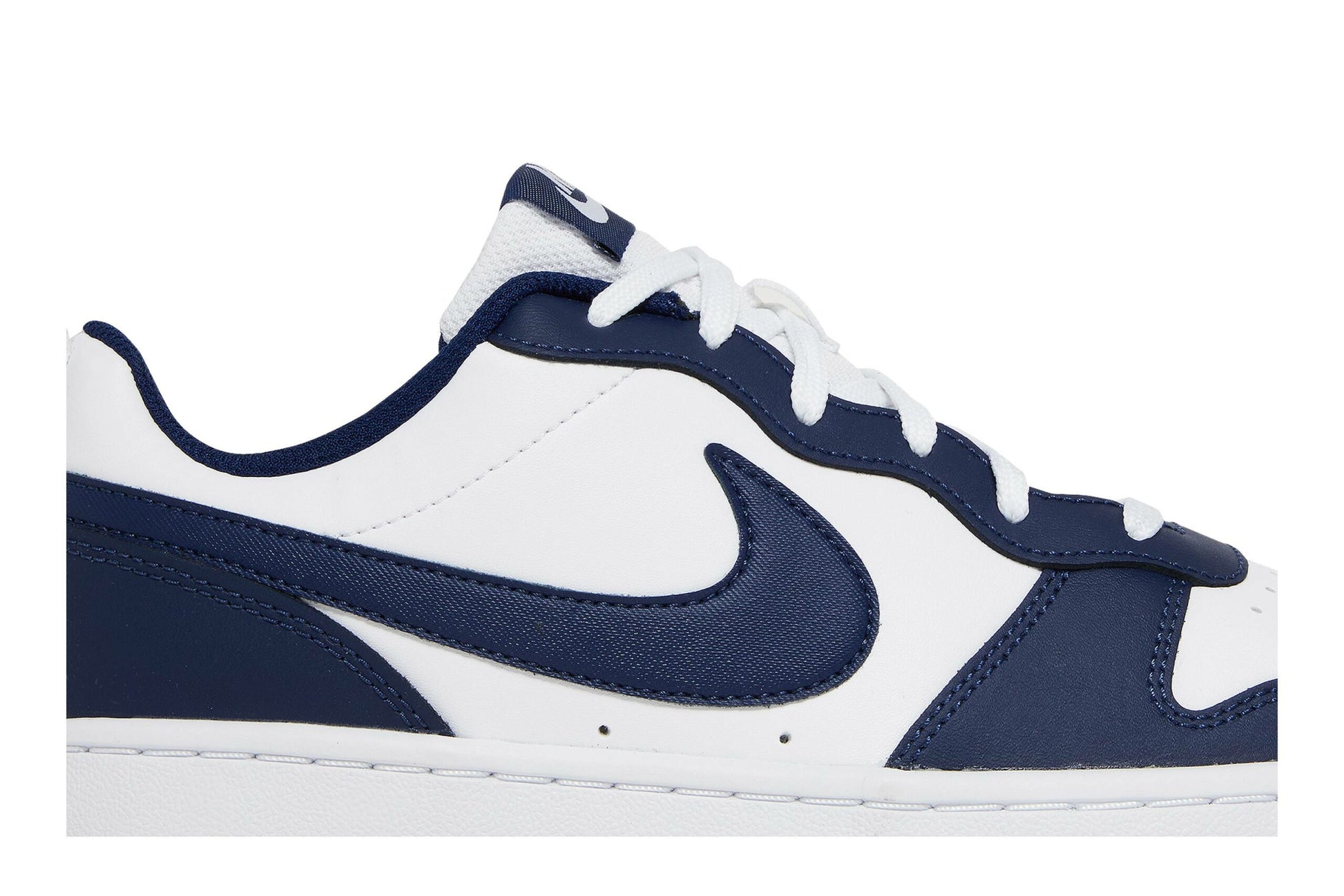( Grade School ) Nike Court Borough Low 2 ‘White Blue Void’ BQ5448-107