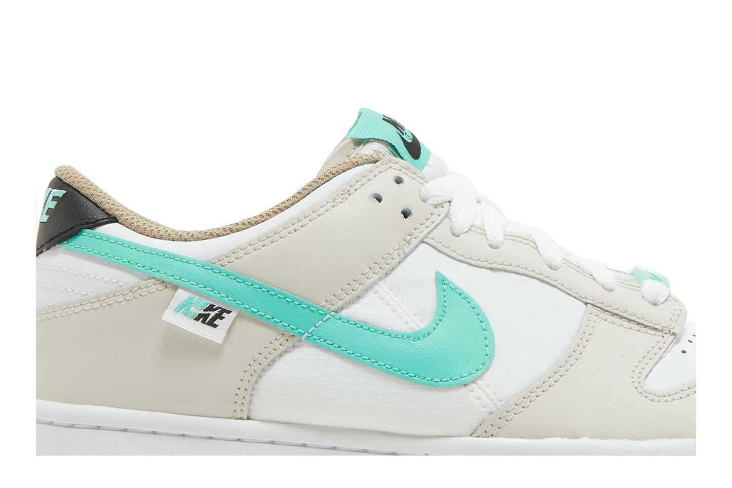 ( Grade School ) Nike Dunk Low ‘Split Seam White Tan Mint’ DX6063-131