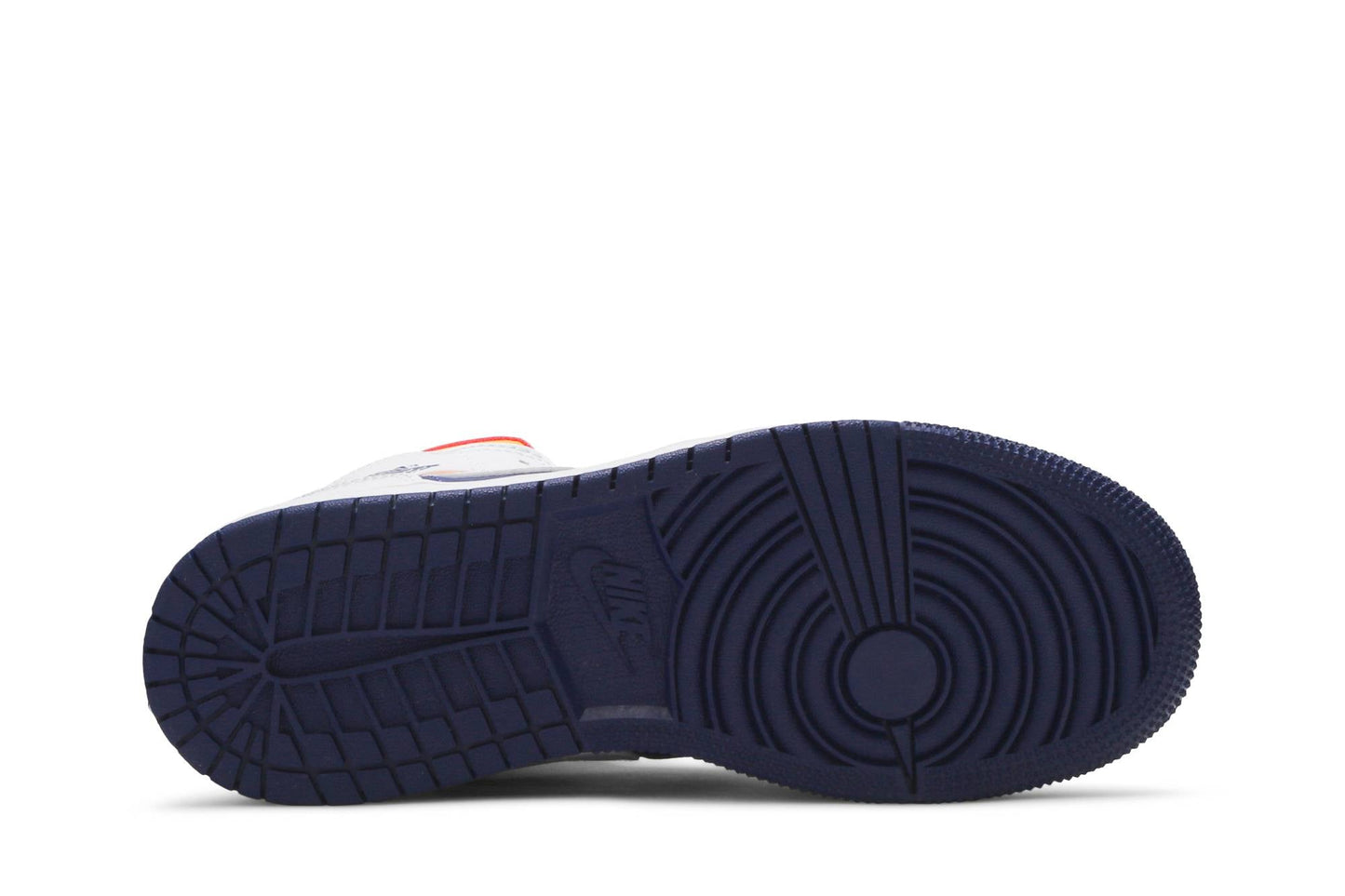 ( Grade School ) Air Jordan 1 Mid ‘White Deep Royal Blue’ 554725-131