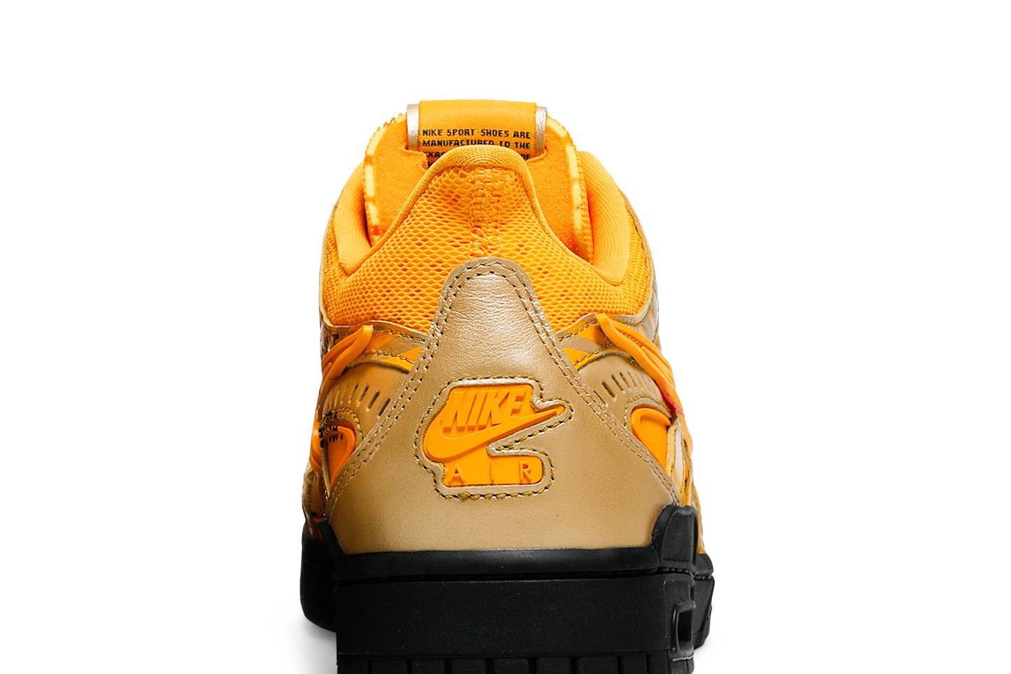 Off-White X Nike Air Rubber Dunk ‘University Gold’ [also Worn By William Chan] CU6015-700