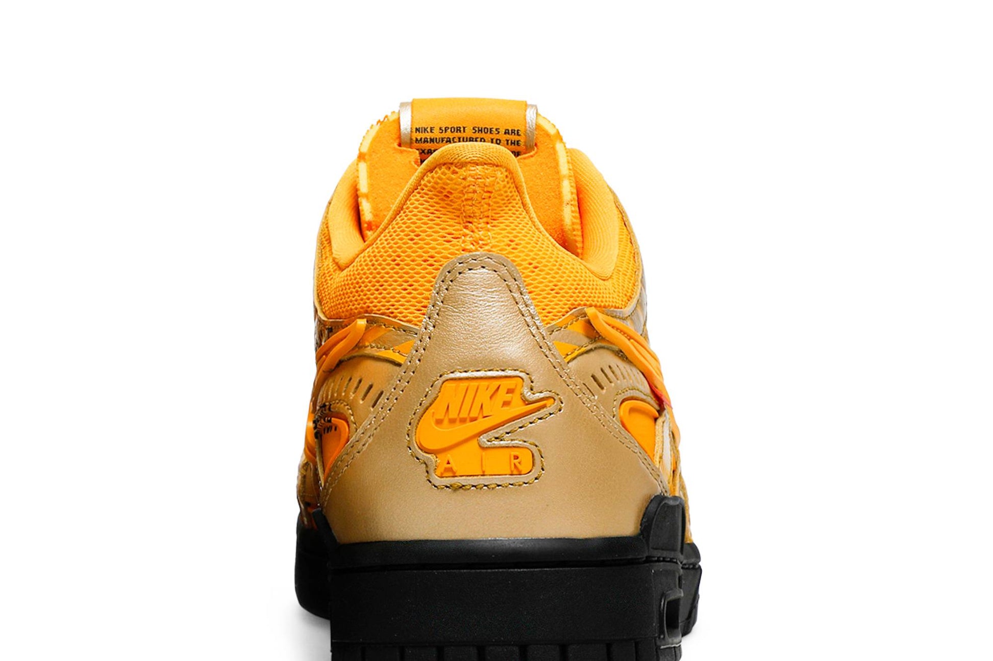 Off-White X Nike Air Rubber Dunk ‘University Gold’ [also Worn By William Chan] CU6015-700