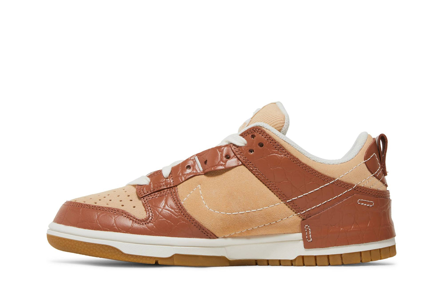 ( Women ) Nike Dunk Low Disrupt 2 ‘Brown Croc’ DV1026-215