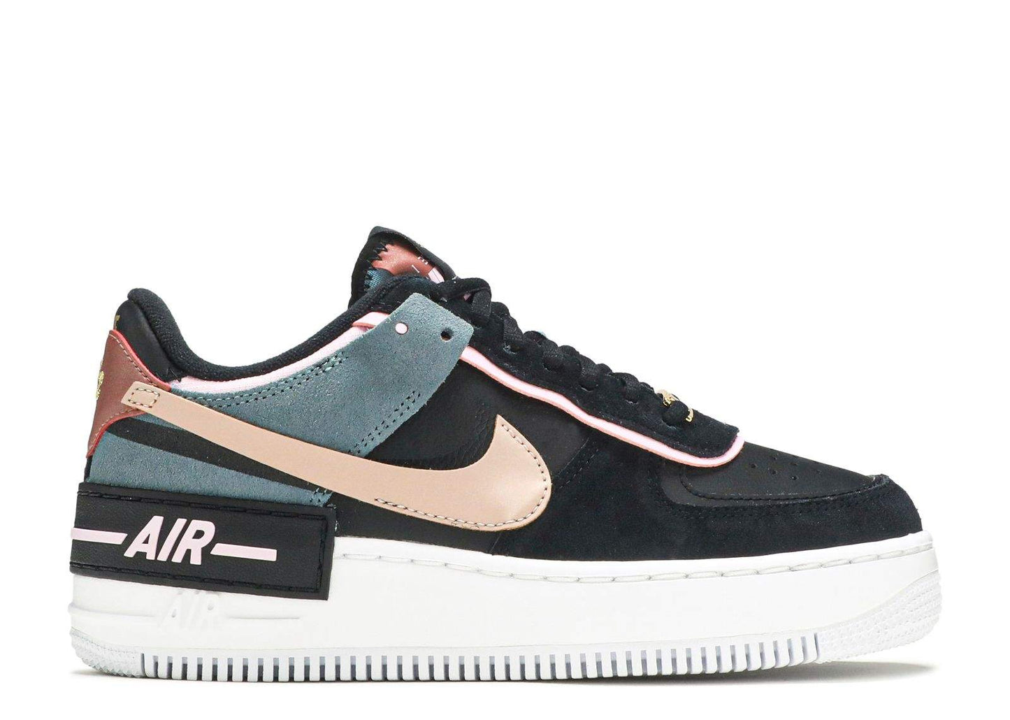 Nike Air Force 1 Shadow ‘Black Light Arctic Pink’ Everlasting Sneaker