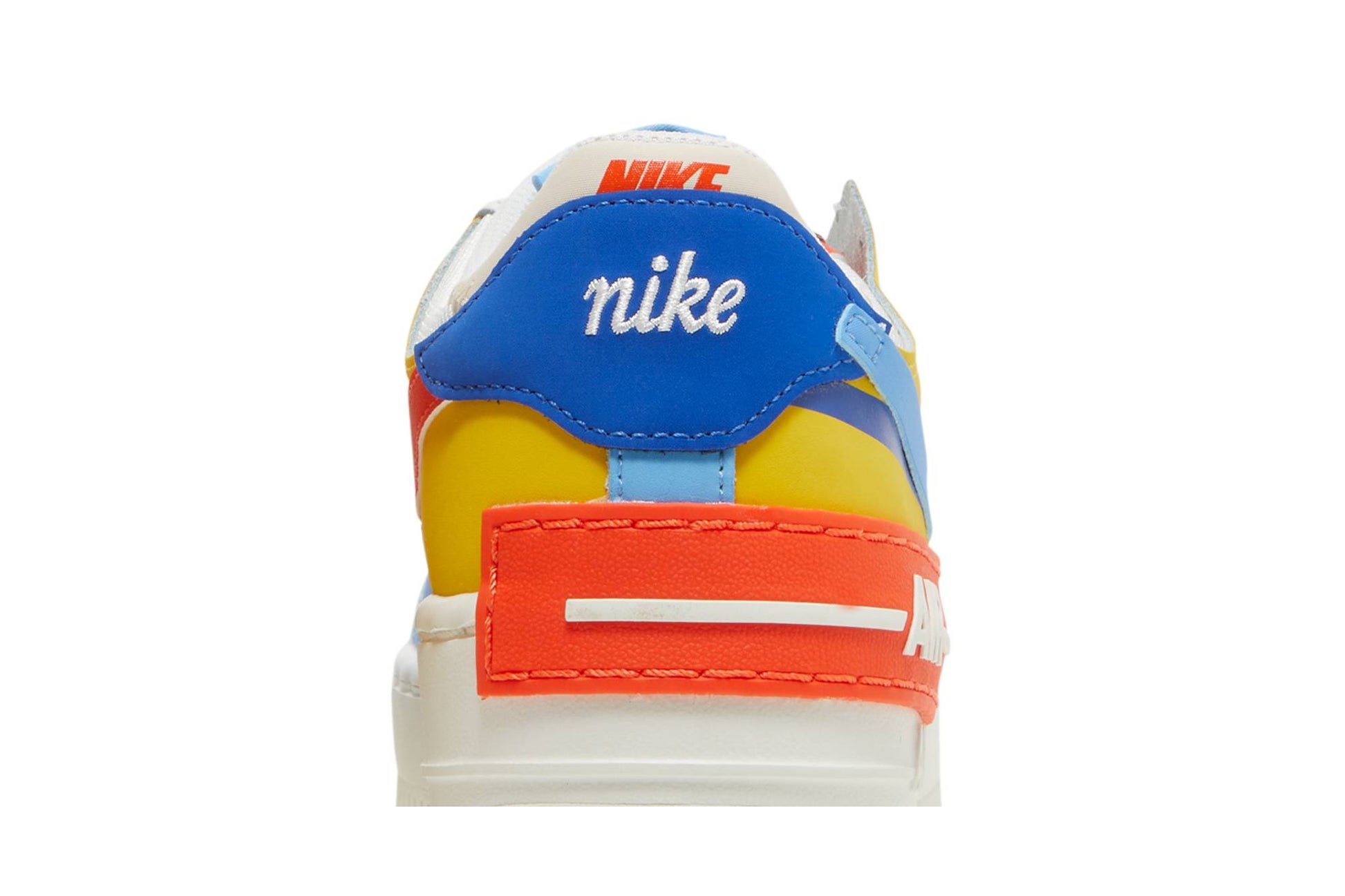 ( Women ) Nike Air Force 1 Low Shadow ‘Sail Game Royal Rush Orange University Blue’ CI0919-115