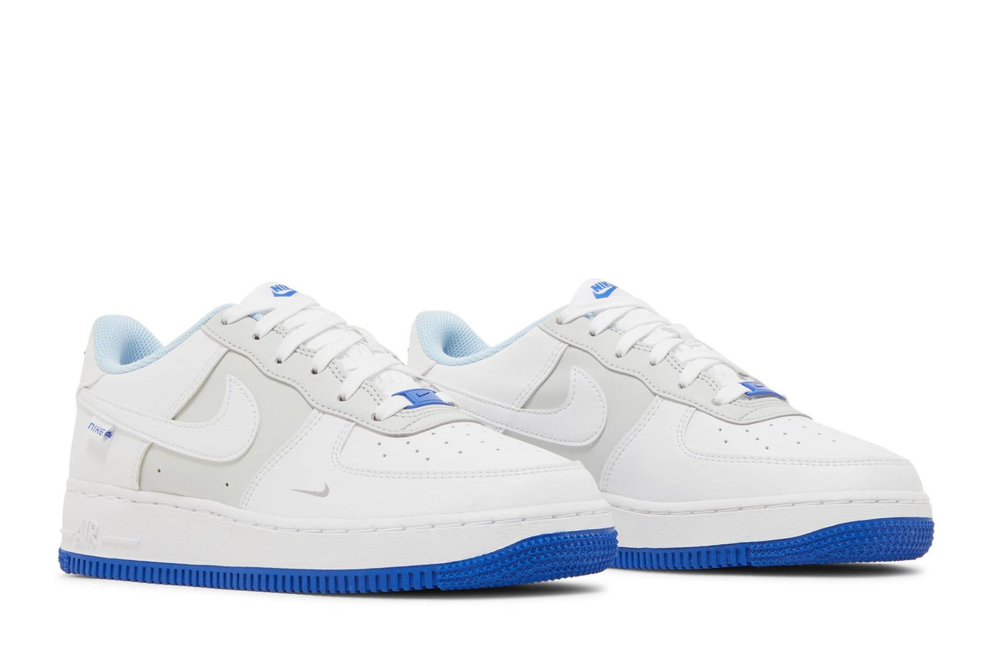 ( Youth ) Nike Air Force 1 LV8 ‘Just Stitch It – Hyper Royal’ FB1844-111
