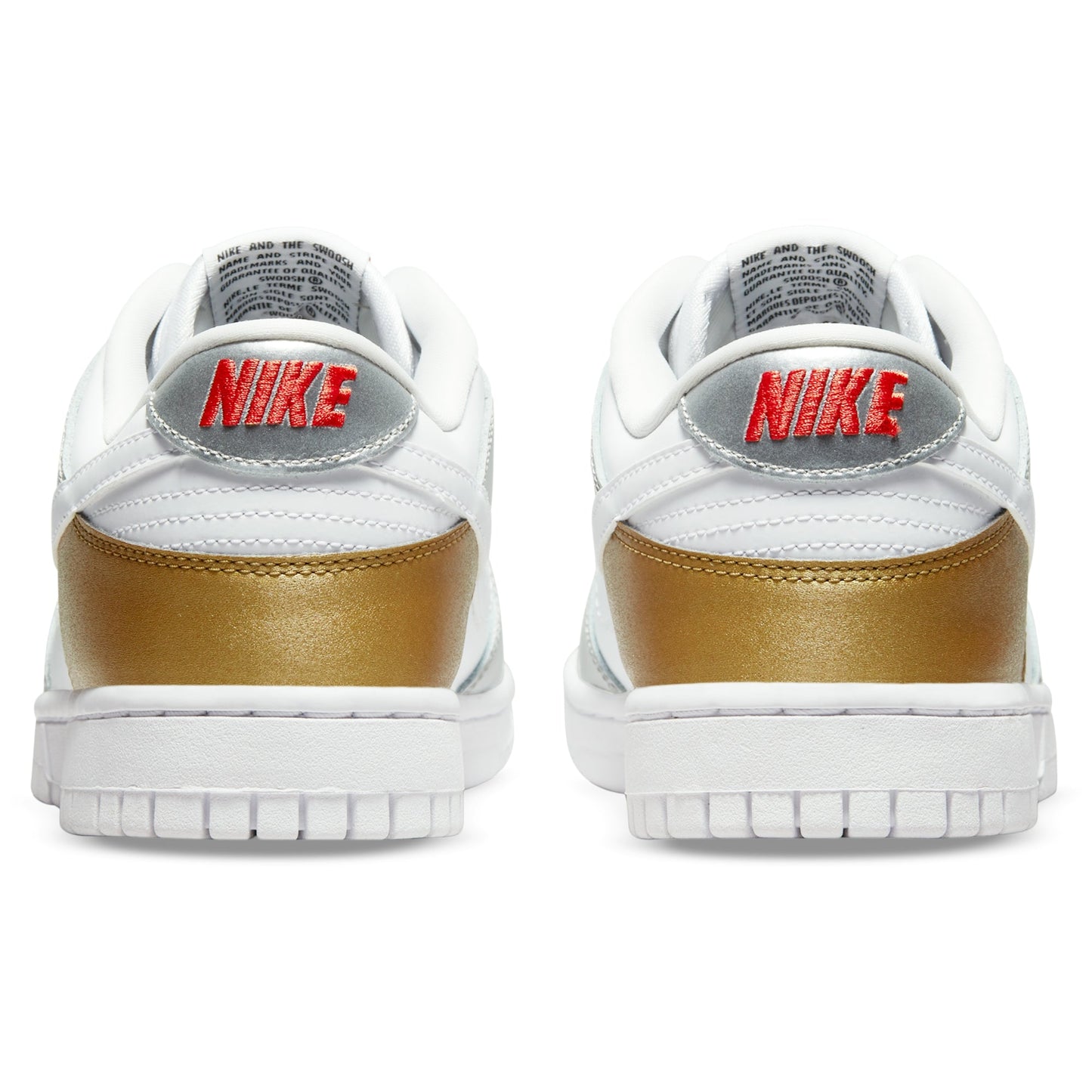 ( Women ) Nike Dunk Low SE ‘White Metallic Gold Silver’ DH4403-700