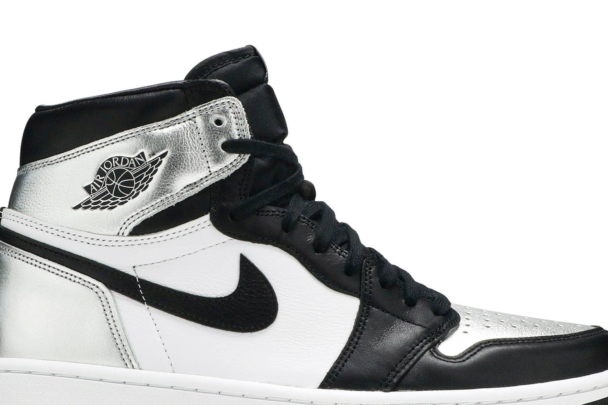 ( Women ) Air Jordan 1 Retro High OG ‘Silver Toe’ CD0461-001