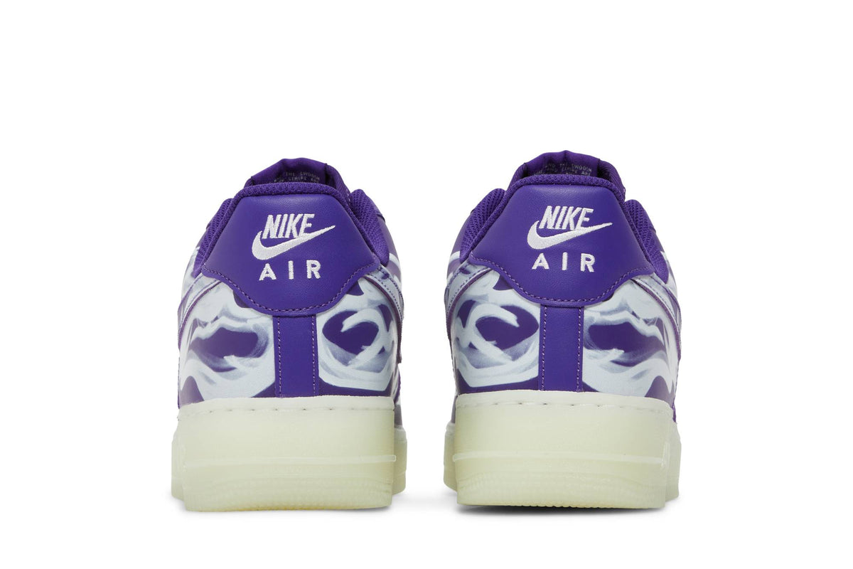 Nike Air Force 1 Low 'Purple Skeleton' CU8067-500
