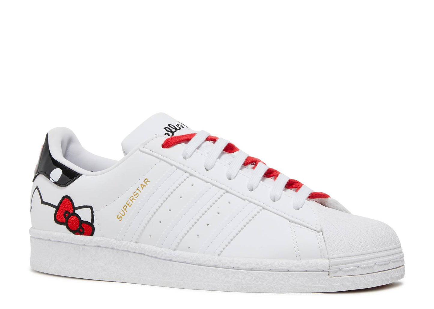 ( Women ) Hello Kitty X Adidas Superstar ‘White Bliss Pink’ GW7168