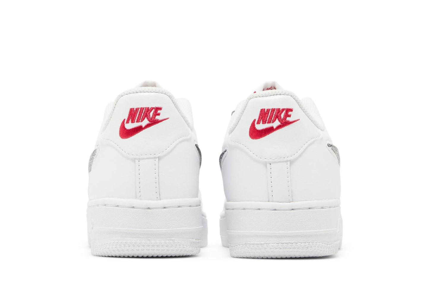 ( Grade School ) Nike Air Force 1 Low LV8 ‘White Metallic Silver’ DC9651-100