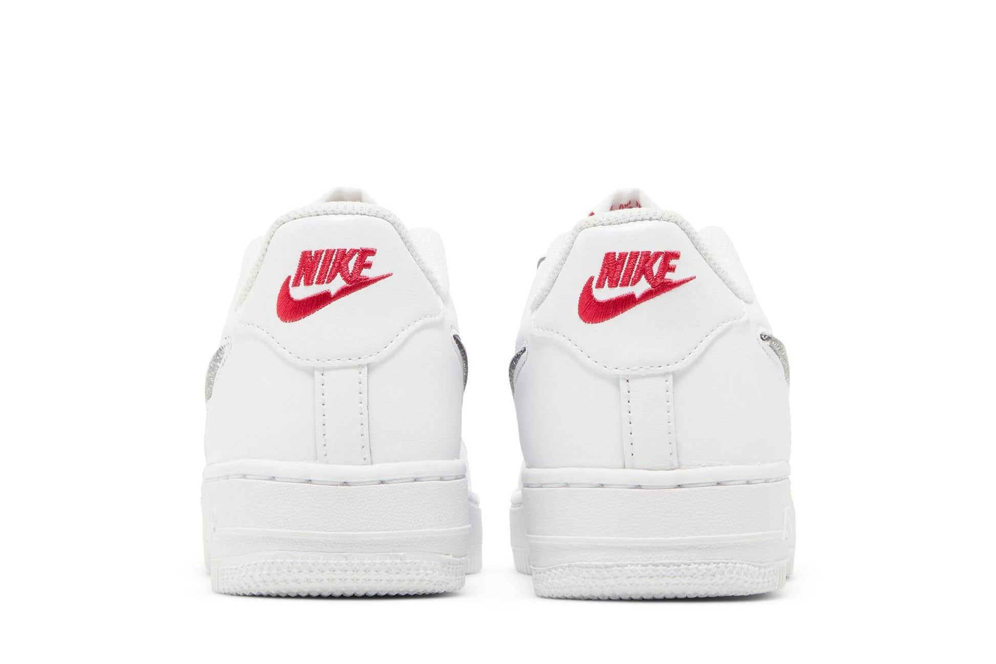( Grade School ) Nike Air Force 1 Low LV8 ‘White Metallic Silver’ DC9651-100