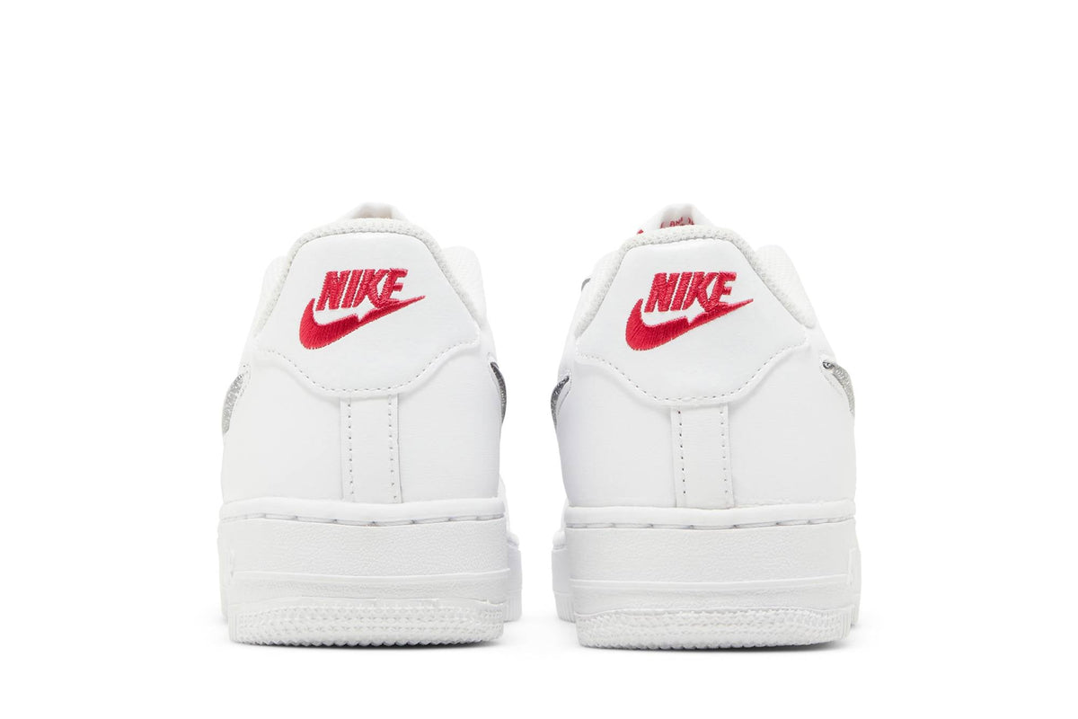 ( Grade School ) Nike Air Force 1 Low LV8 'White Metallic Silver' DC9651-100