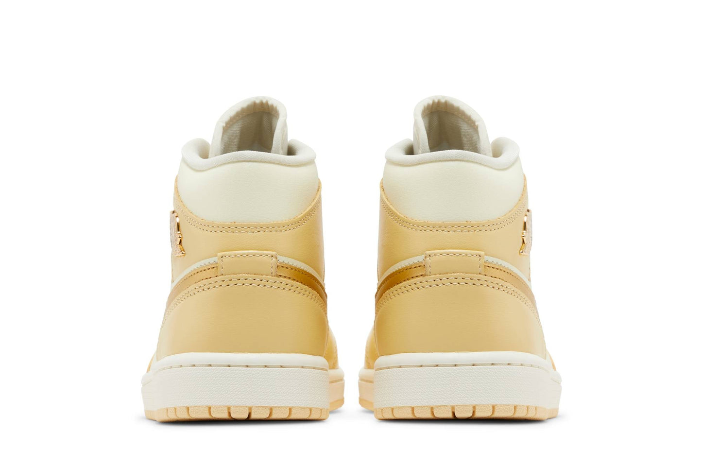 ( Women ) Air Jordan 1 Mid ‘Pale Vanilla Gold’ FB9892-200