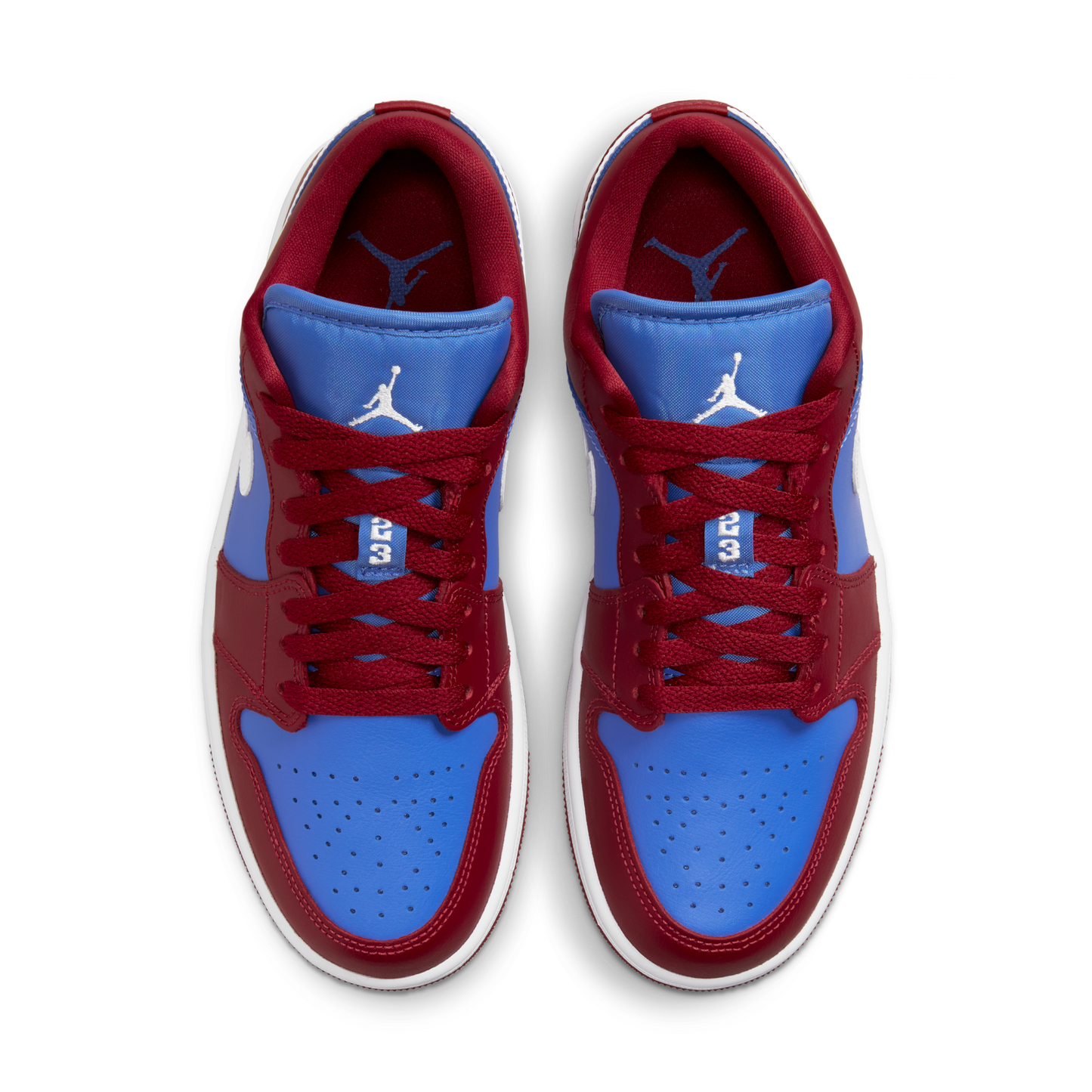 ( Women ) Air Jordan 1 Low ‘Deep Red Blue’ DC0774-604