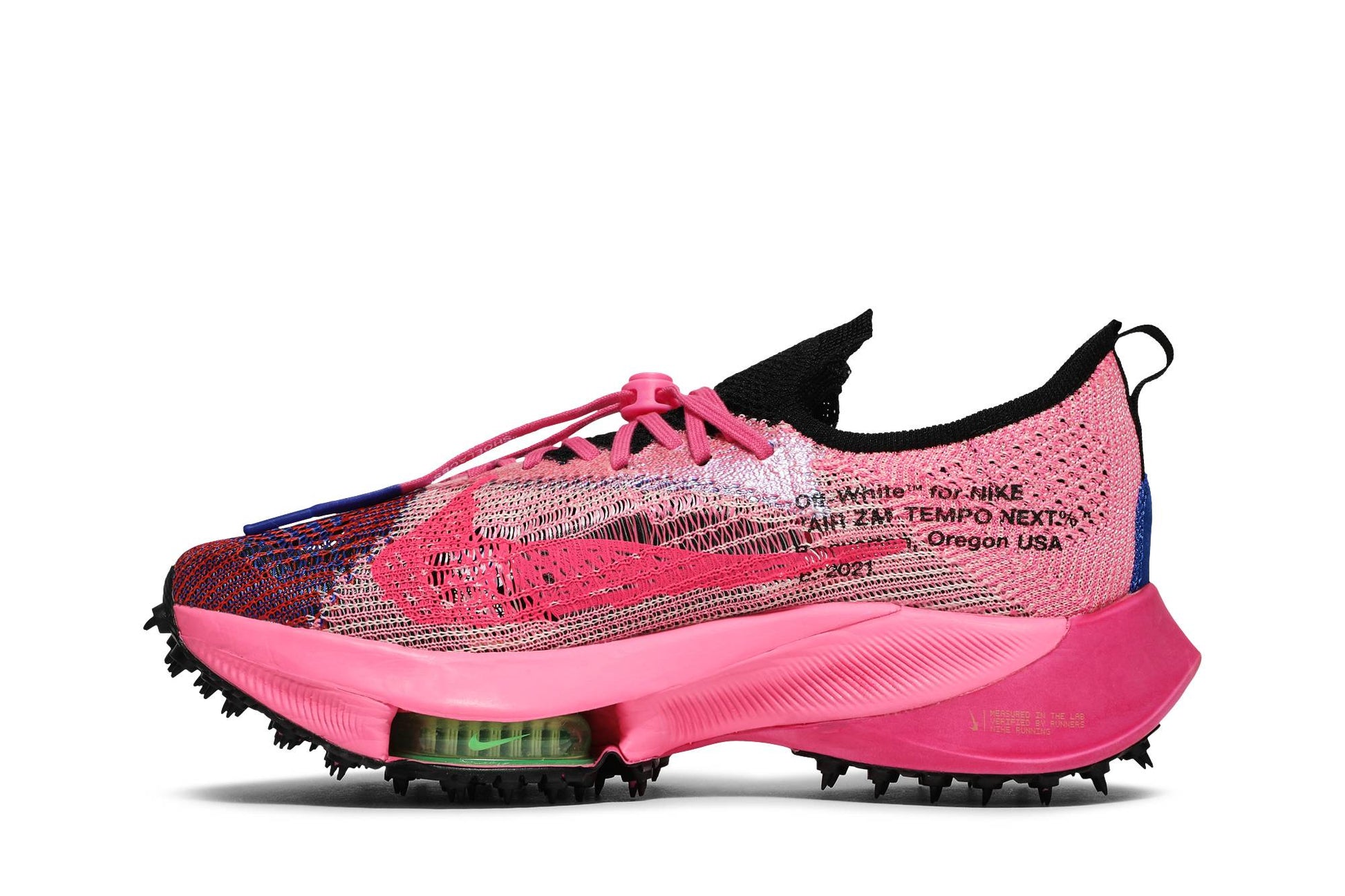 Off-White X Nike Air Zoom Turbo Next% Flyknit ‘Pink Glow’ CV0697-400