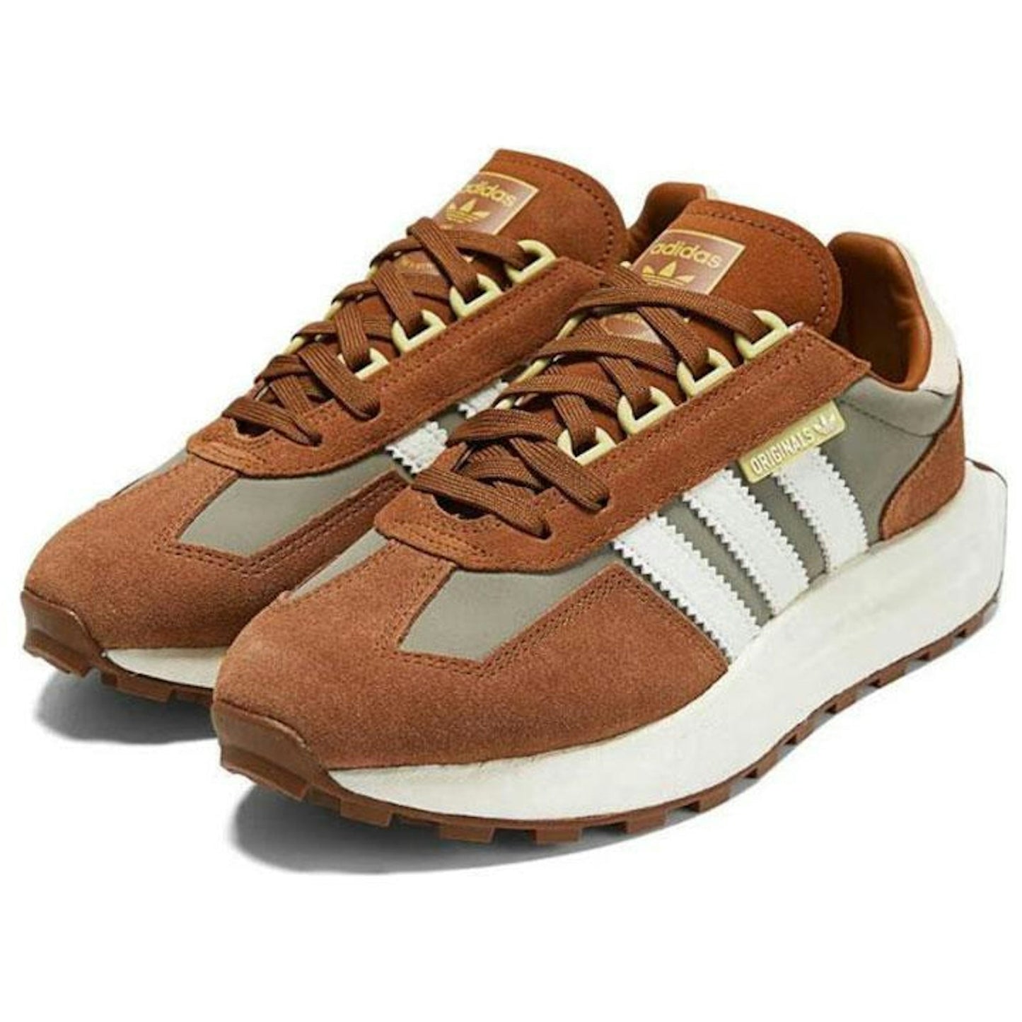 ( Women ) Adidas Originals Retropy E5 ‘Brown White Gold’ GY9921