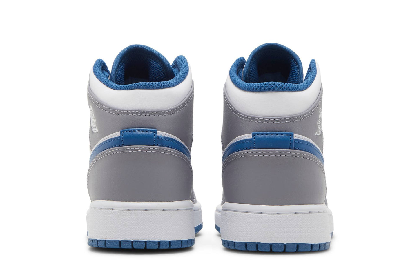( Grade School ) Air Jordan 1 Mid ‘Cement True Blue’ DQ8423-014