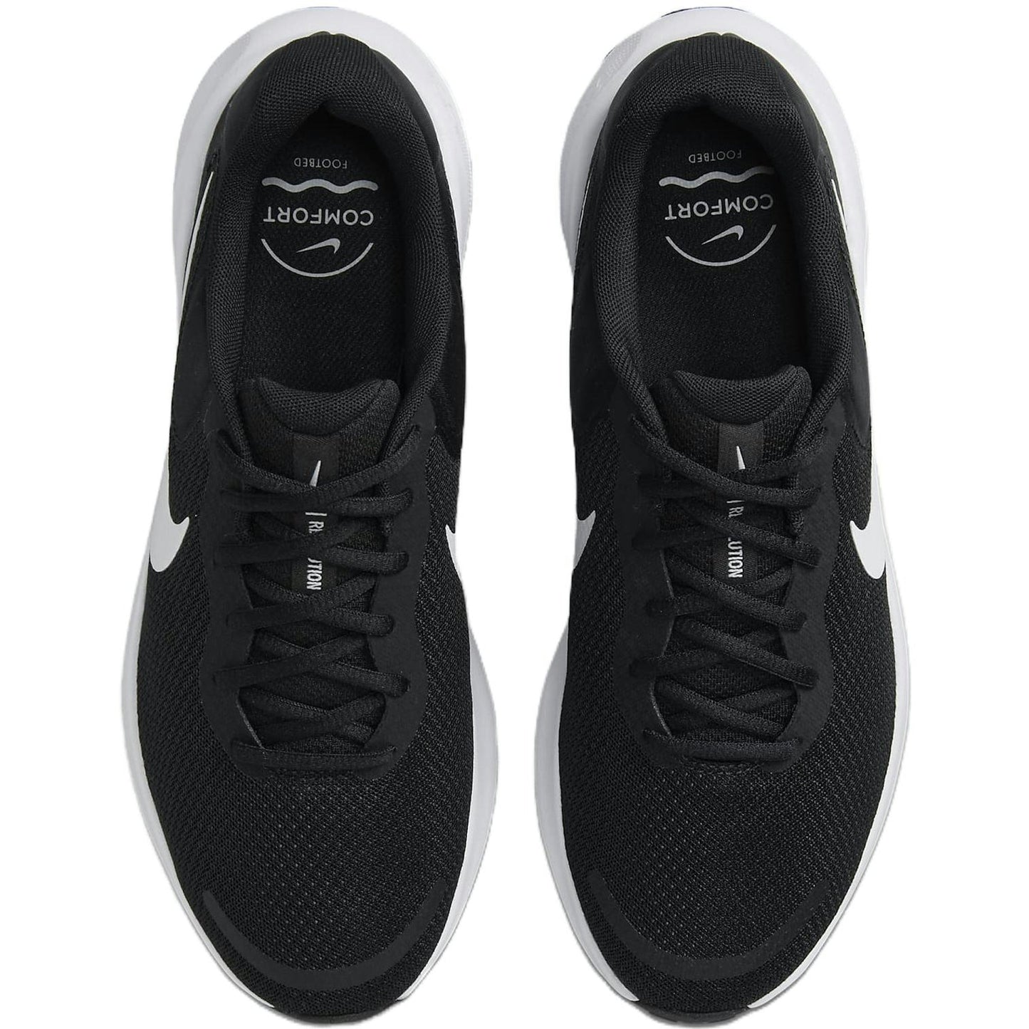 Nike Revolution 7 In Black ‘Comfort Versatile Cushion Breathable Low-top Running’ FB2207-001