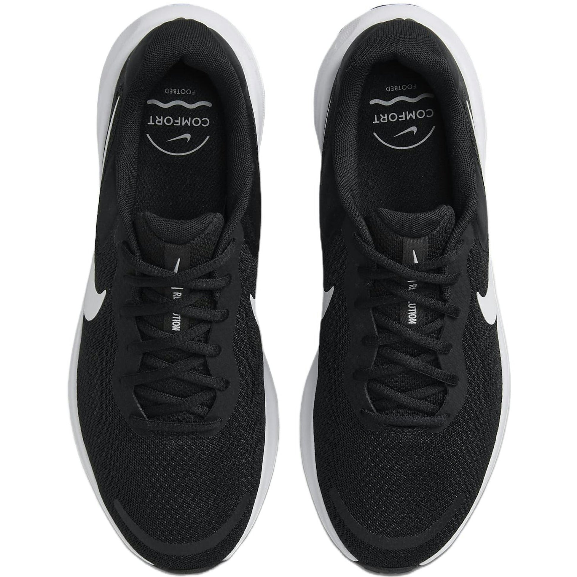 Nike Revolution 7 In Black ‘Comfort Versatile Cushion Breathable Low-top Running’ FB2207-001