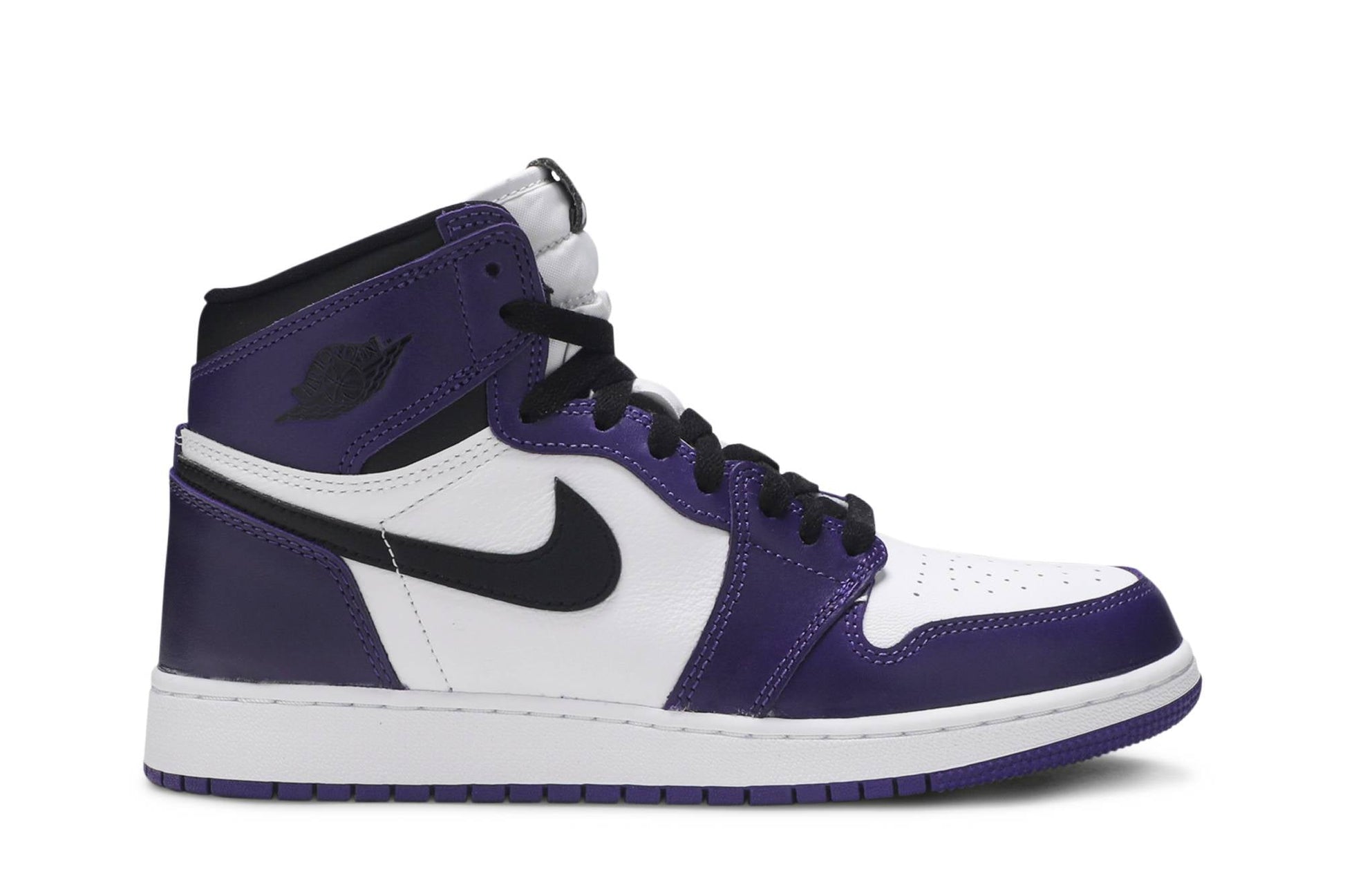 ( Grade School ) Air Jordan 1 Retro High OG ‘Court Purple 2.0’ 575441-500