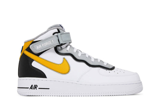 Nike Air Force 1 Mid Athletic Club White Yellow DH7451-101