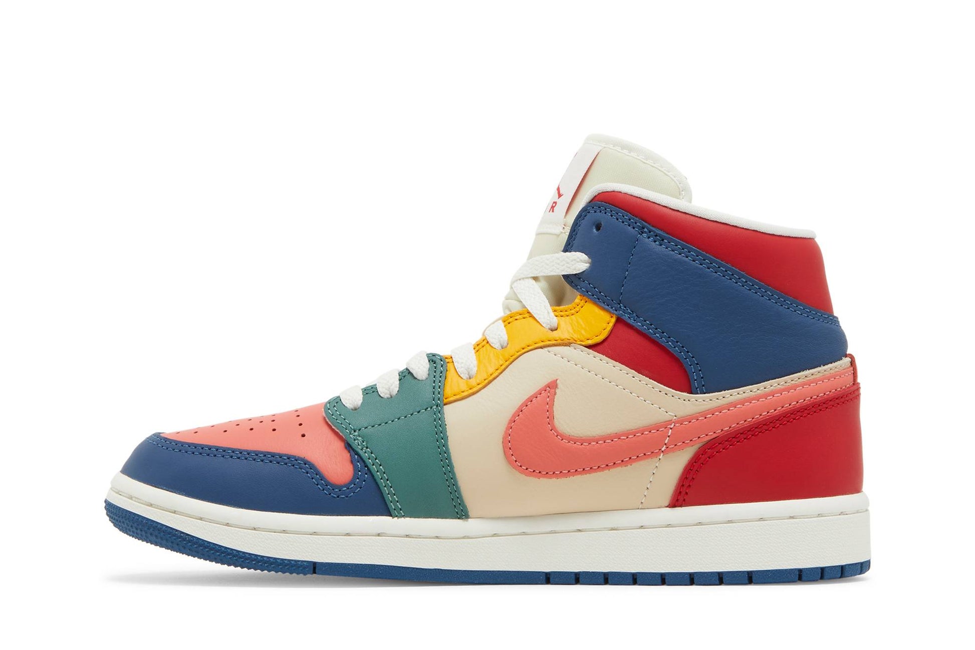 ( Women ) Air Jordan 1 Mid ‘Multi-Color’ DN3738-400