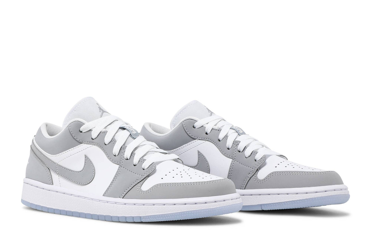 ( Women ) Air Jordan 1 Low 'White Wolf Grey' DC0774-105