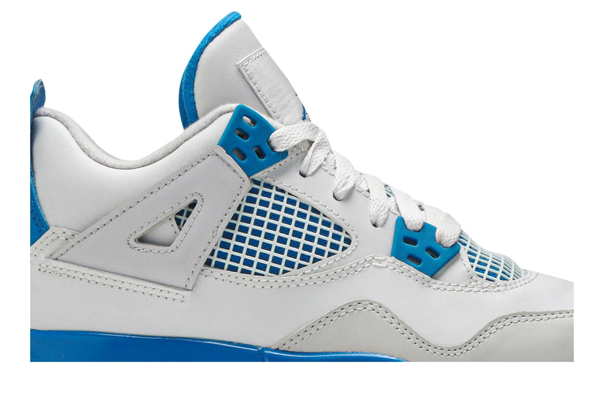 ( Grade School ) Air Jordan 4 Retro 2012 Military Blue 408452-105