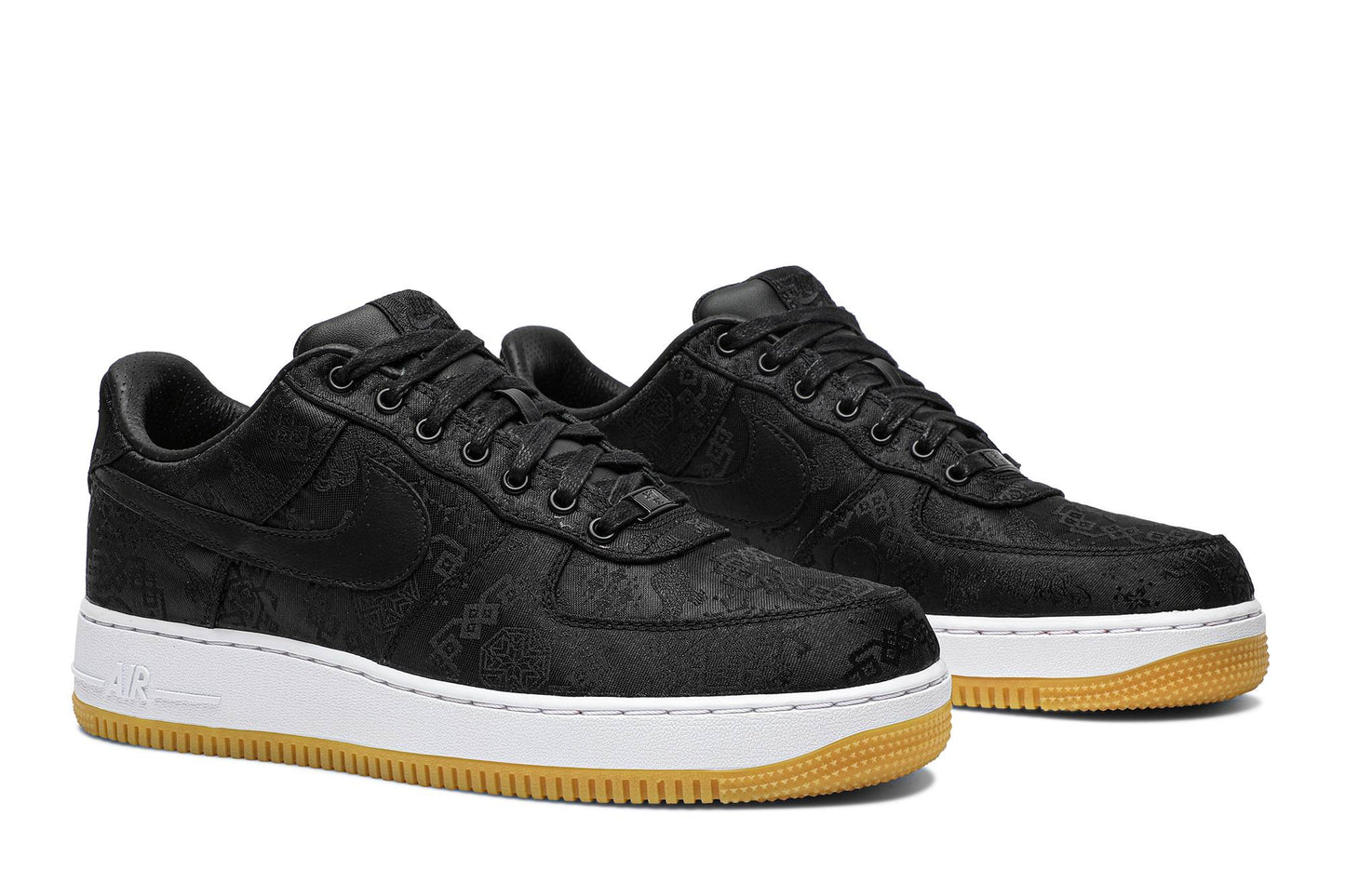 Fragment Design X CLOT X Nike Air Force 1 ‘Black Silk’ [also Worn By Jay Chou] CZ3986-001