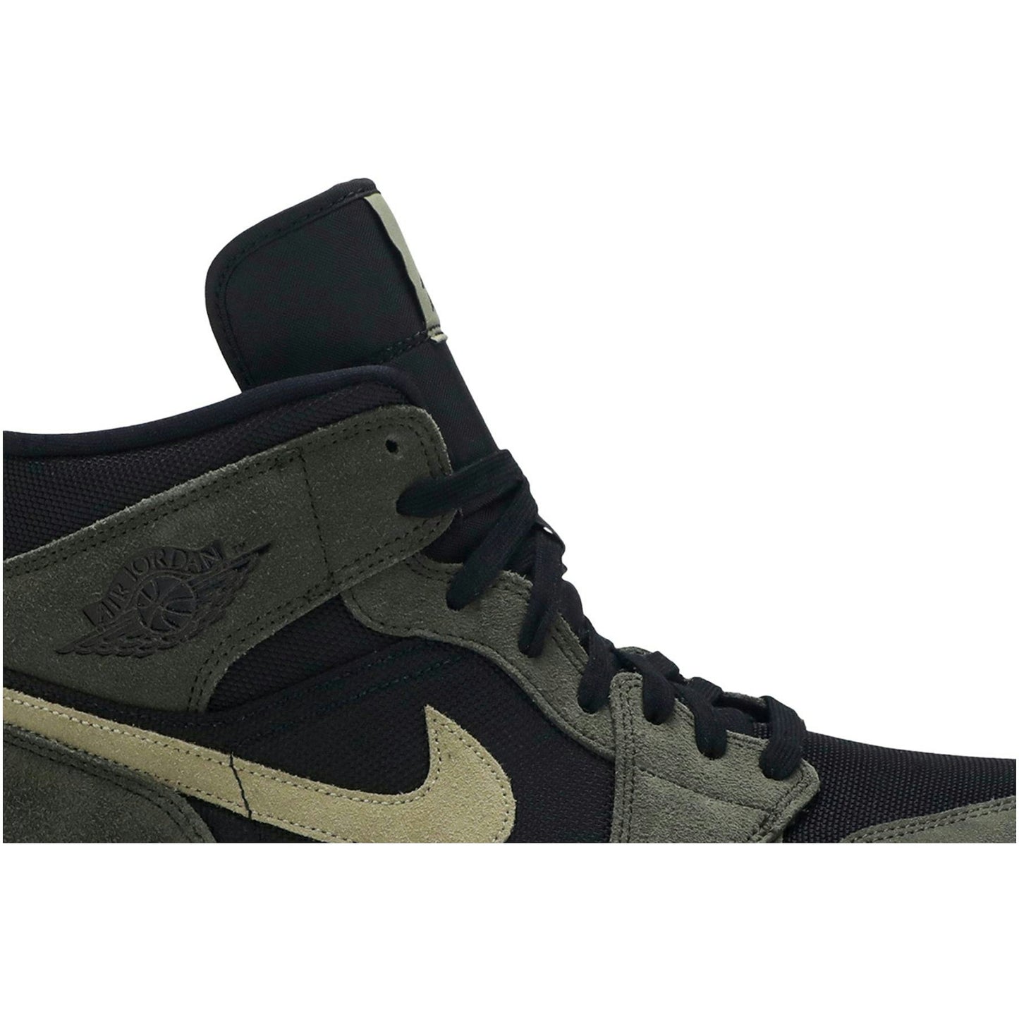 ( Women ) Air Jordan 1 Mid ‘Olive’ BQ6472-030