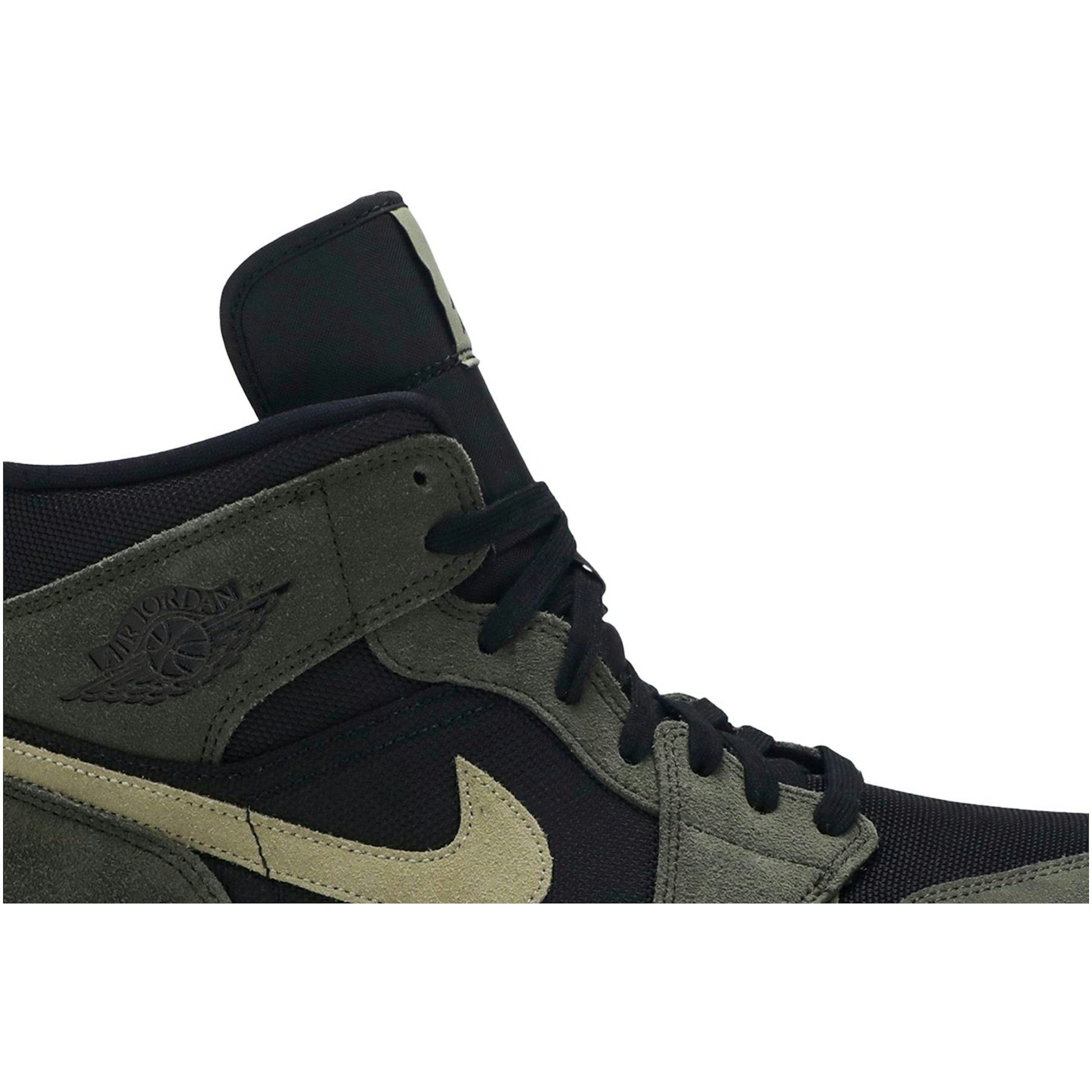 ( Women ) Air Jordan 1 Mid ‘Olive’ BQ6472-030