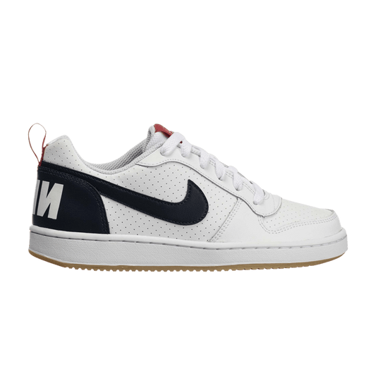 ( Grade School ) Nike Court Borough Low ‘White Obsidian Gum’ 839985-105