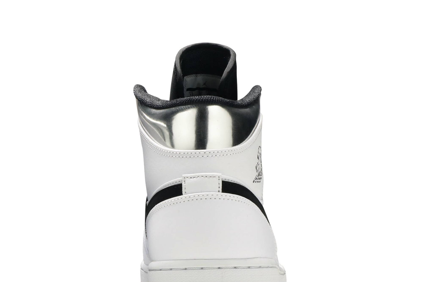 Air Jordan 1 Mid ‘White Silver’ 554724-121