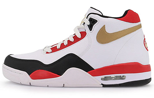 Nike Flight Legacy Shoes White/Golden/Red DD8493-169