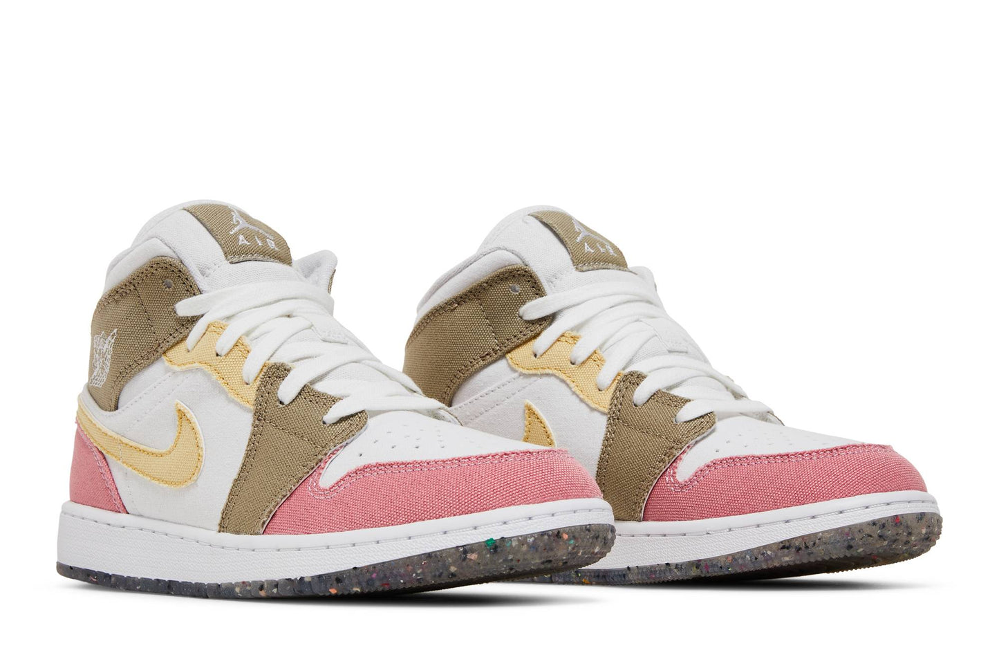( Grade School ) Air Jordan 1 Mid ‘Pastel Grind’ DJ0338-100