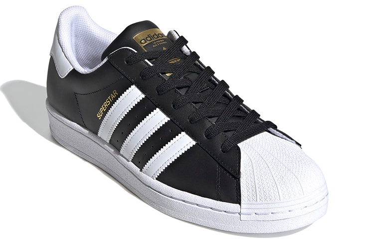 Adidas Originals Superstar Shoes ‘Black White Gold’ FX2331