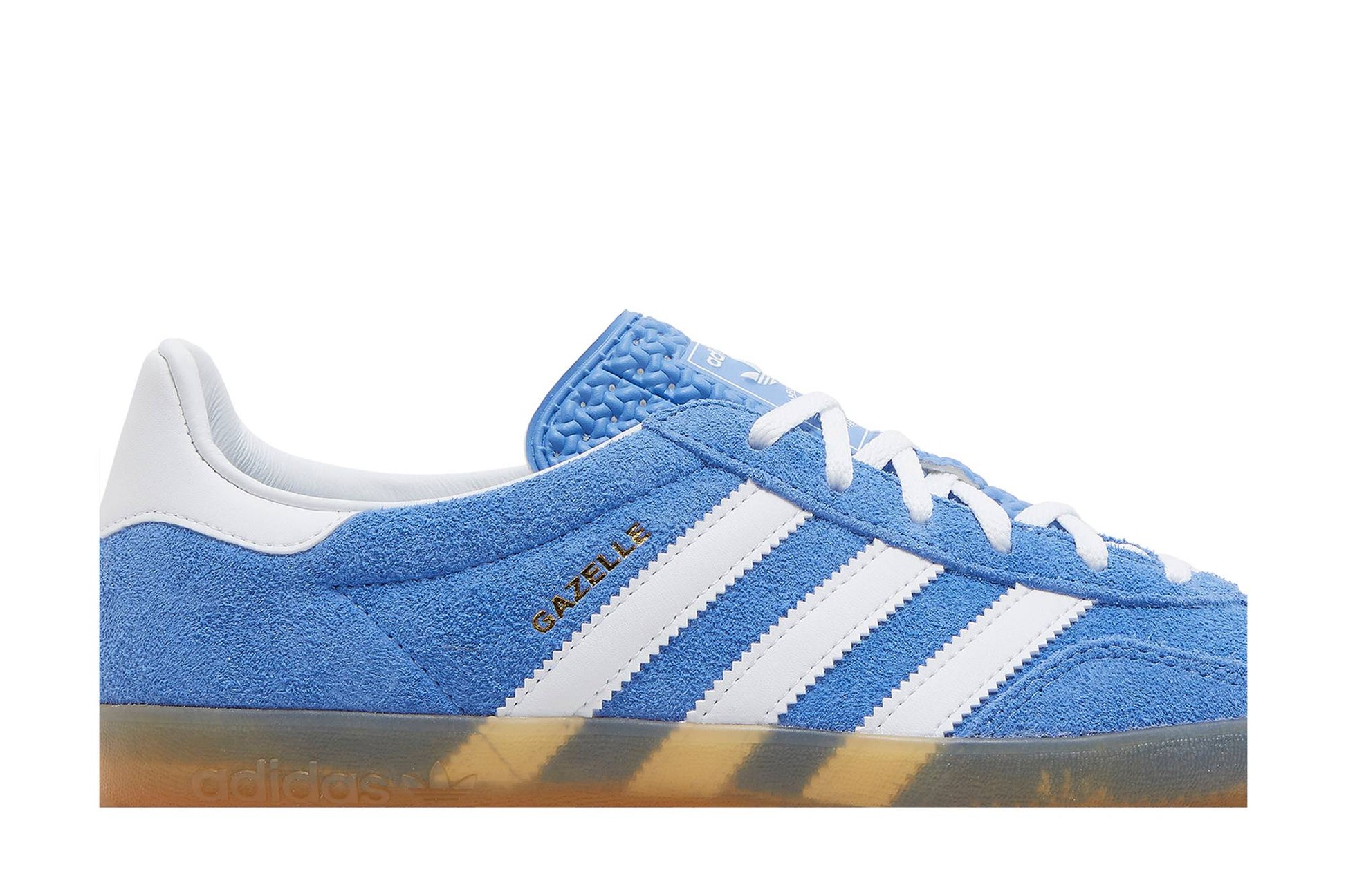 ( Women ) Adidas Gazelle Indoor ‘Blue Fusion Gum’ HQ8717