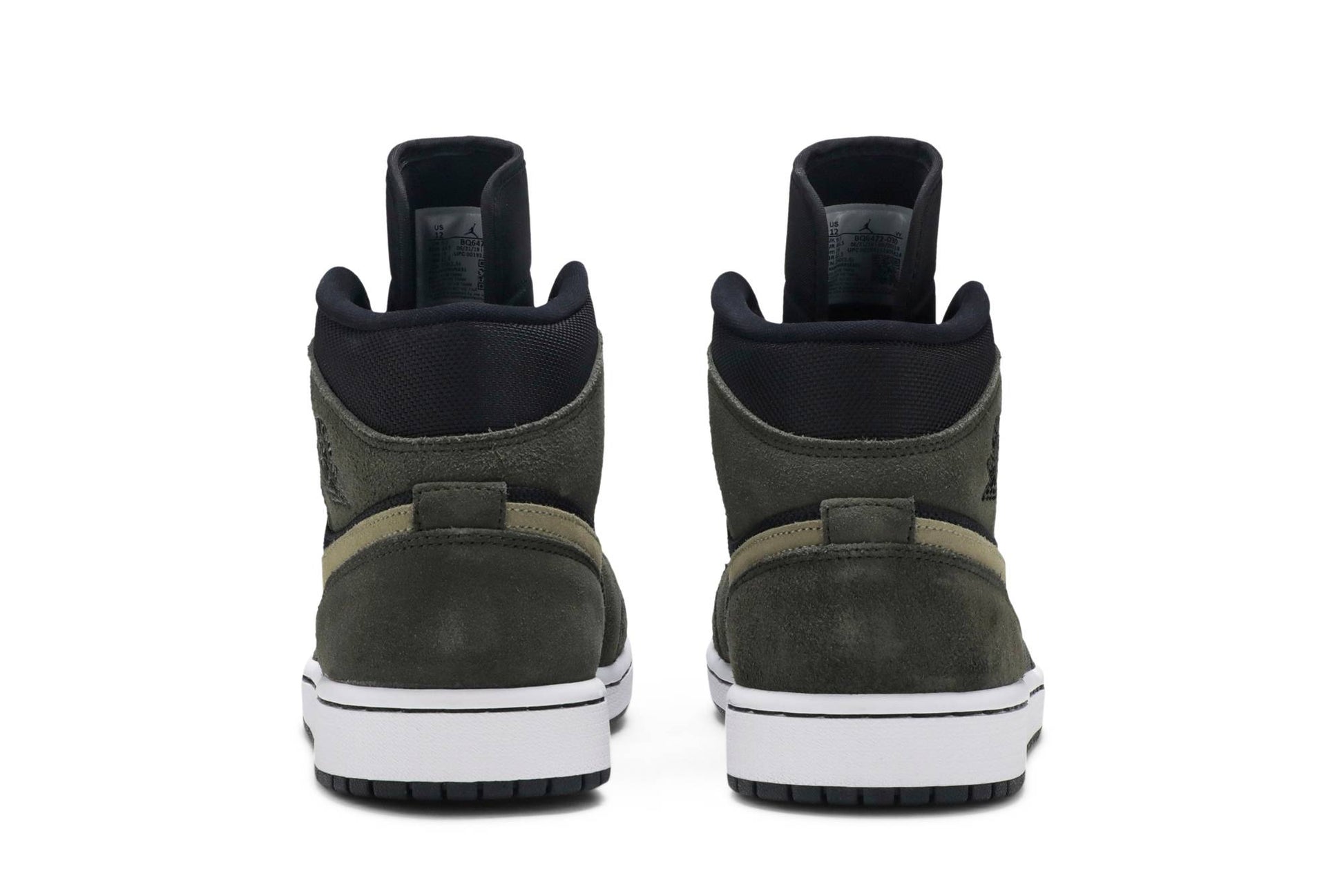 ( Women ) Air Jordan 1 Mid ‘Olive’ BQ6472-030