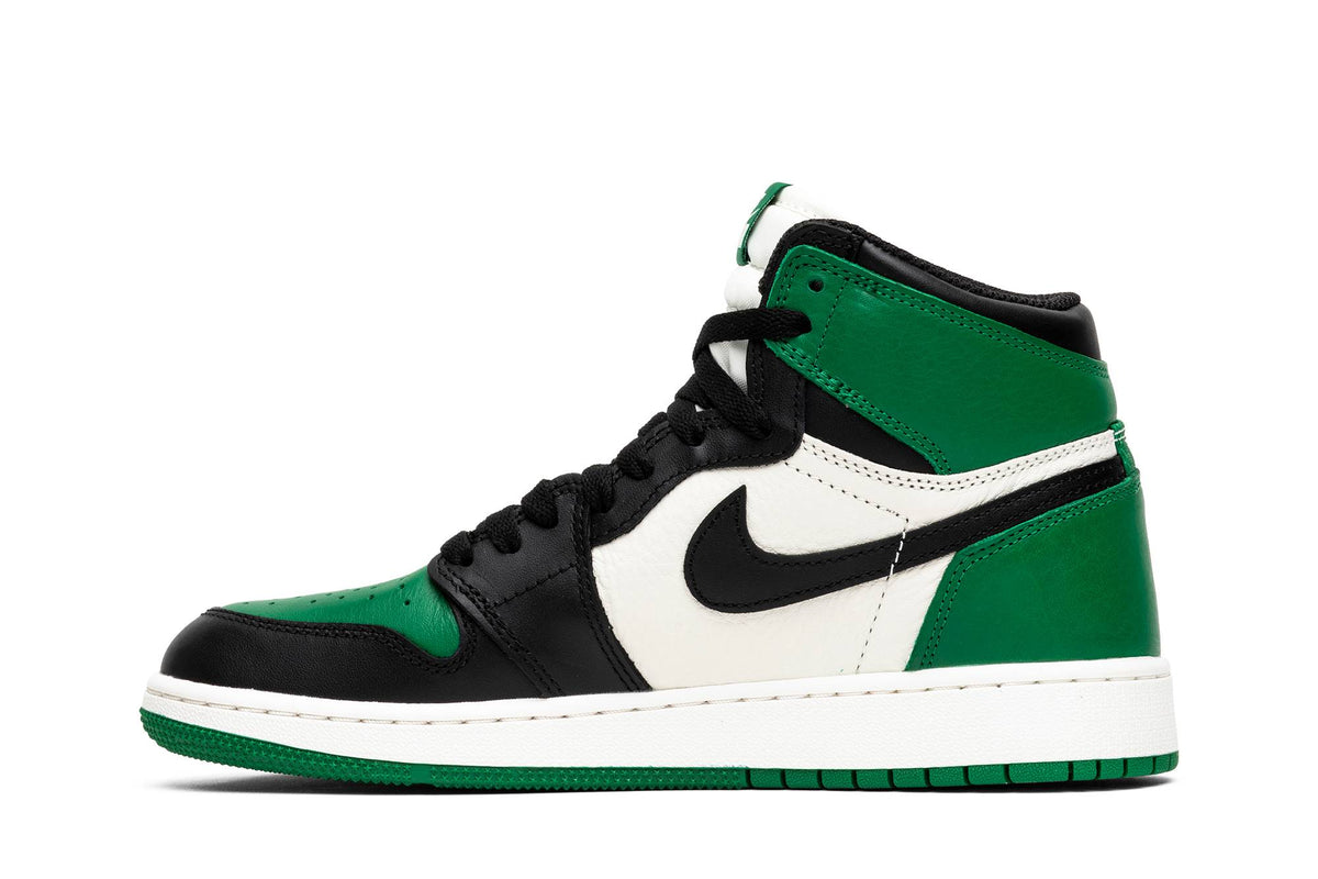 ( Grade School ) Air Jordan 1 Retro High OG Pine Green 575441-302