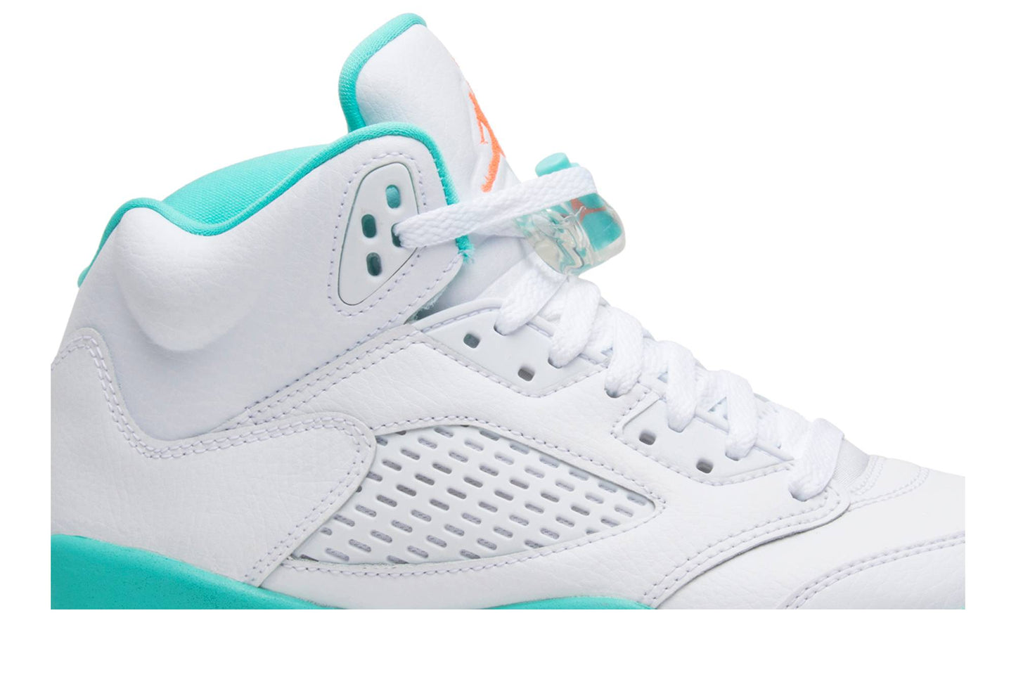 ( Grade School ) Air Jordan 5 Retro ‘Light Aqua’ 440892-100