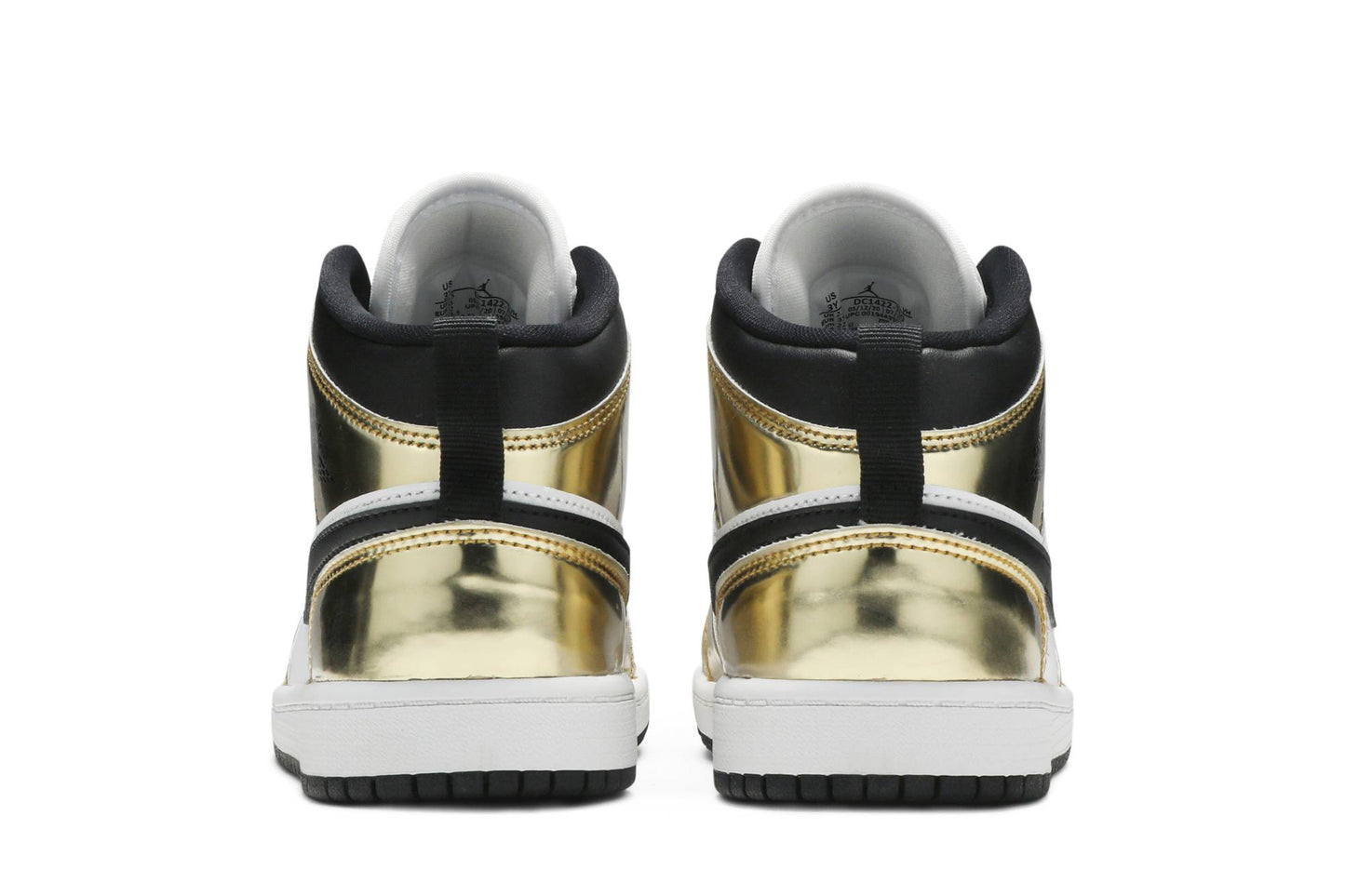 ( Grade School ) Air Jordan 1 Mid SE ‘Metallic Gold’ DC1420-700