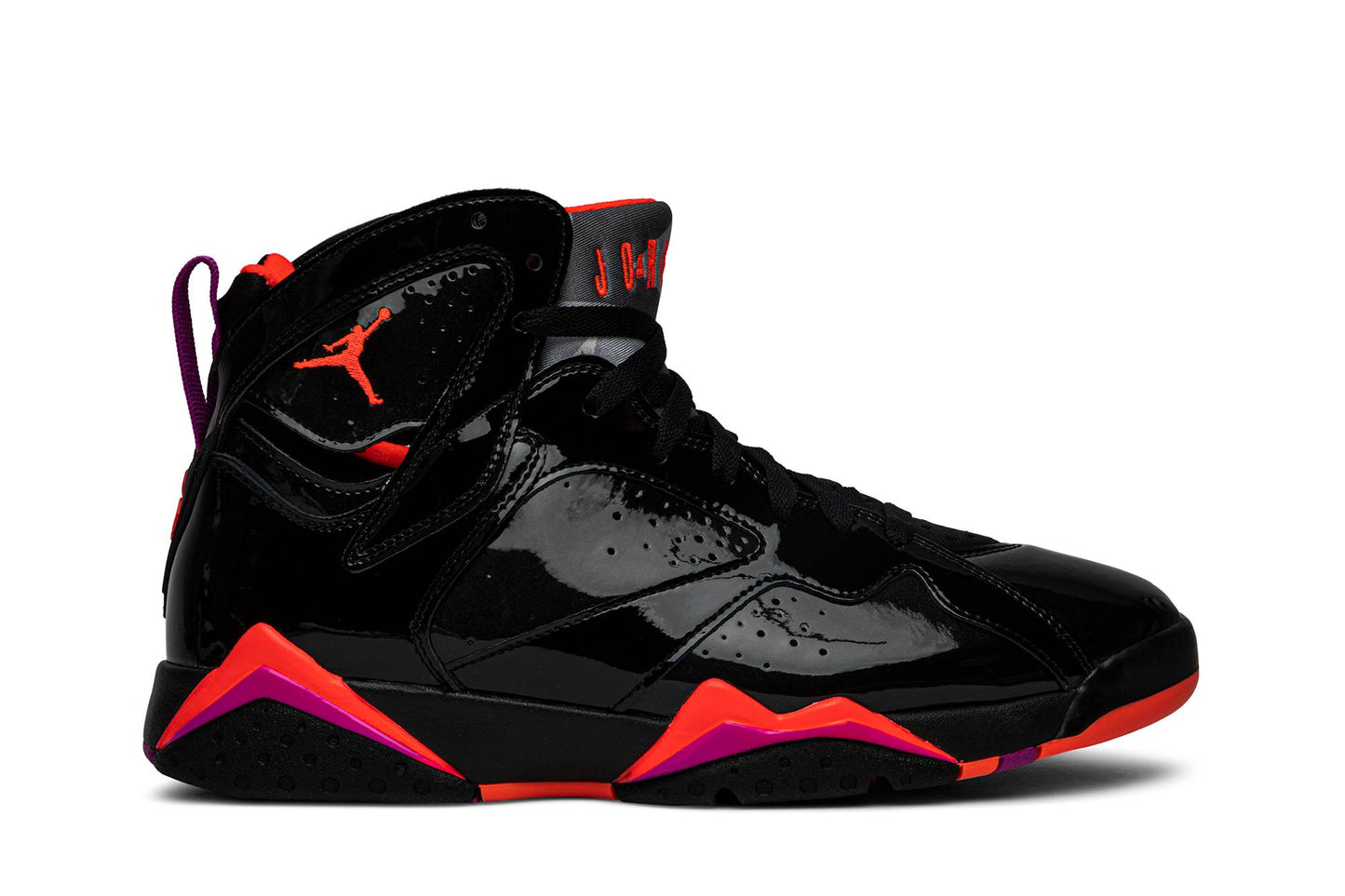 ( Women ) Air Jordan 7 Retro ‘Black Gloss’ 313358-006