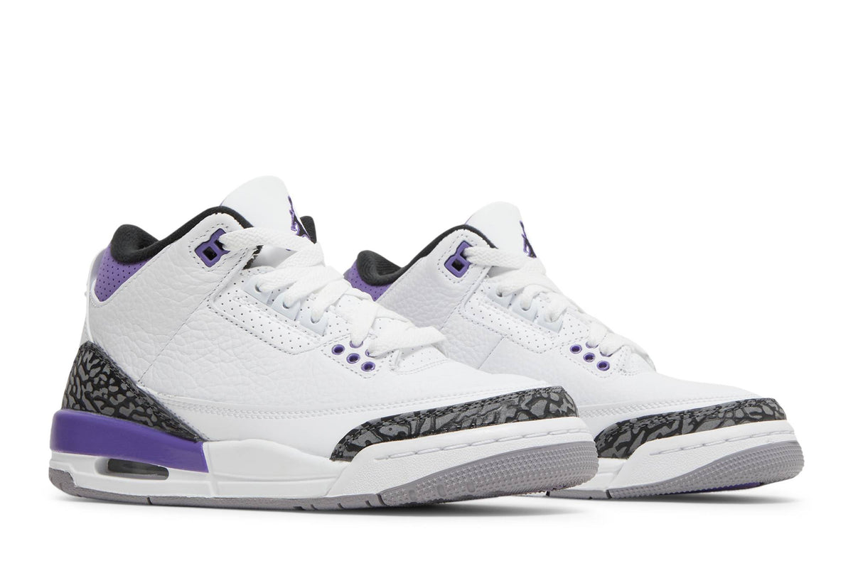 ( Grade School ) Air Jordan 3 Retro Dark Iris DM0967-105
