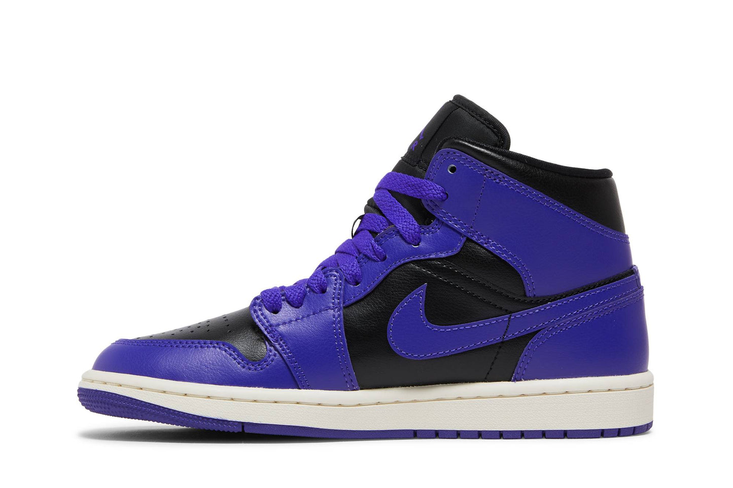 ( Women ) Air Jordan 1 Mid ‘Purple And Black’ BQ6472-051