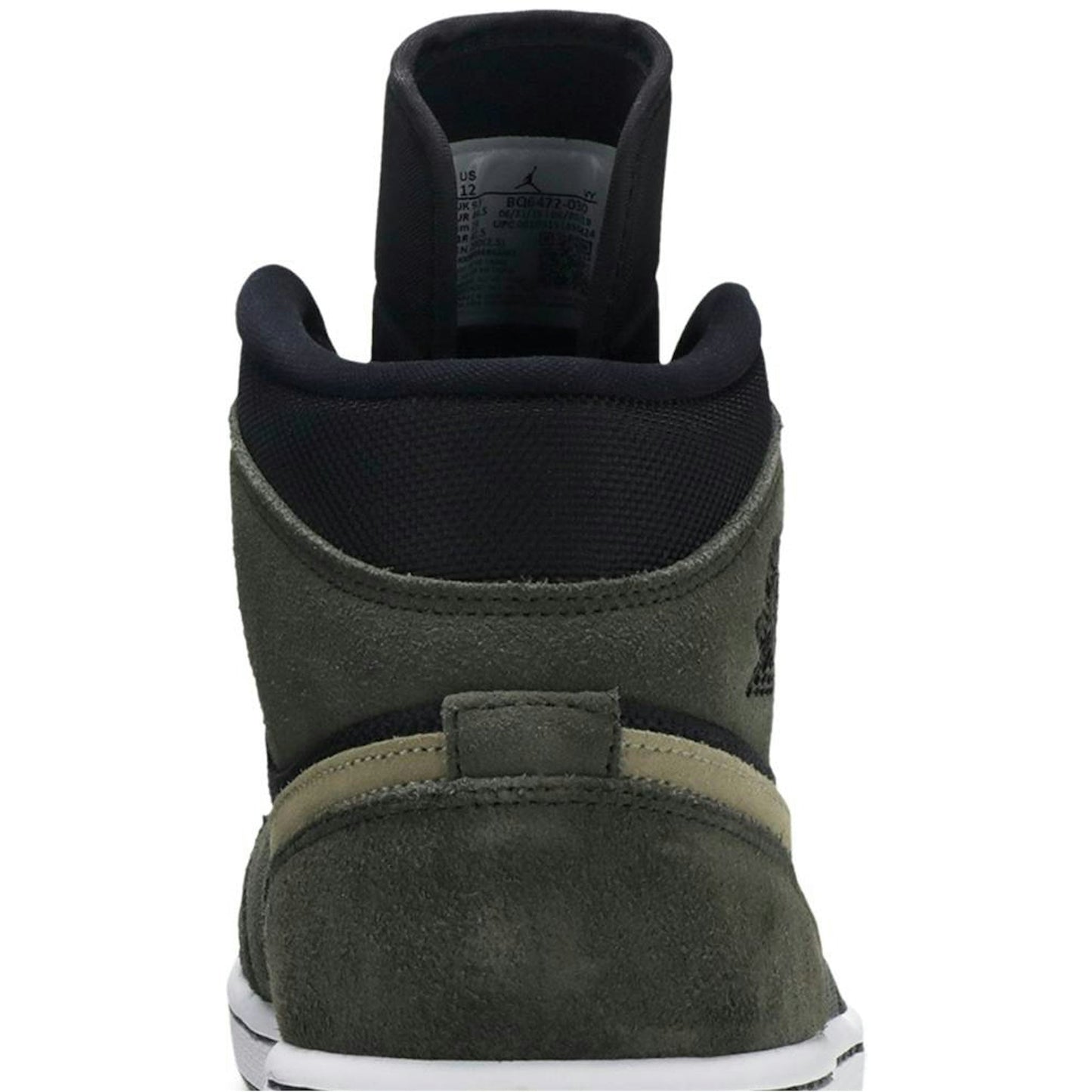 ( Women ) Air Jordan 1 Mid ‘Olive’ BQ6472-030