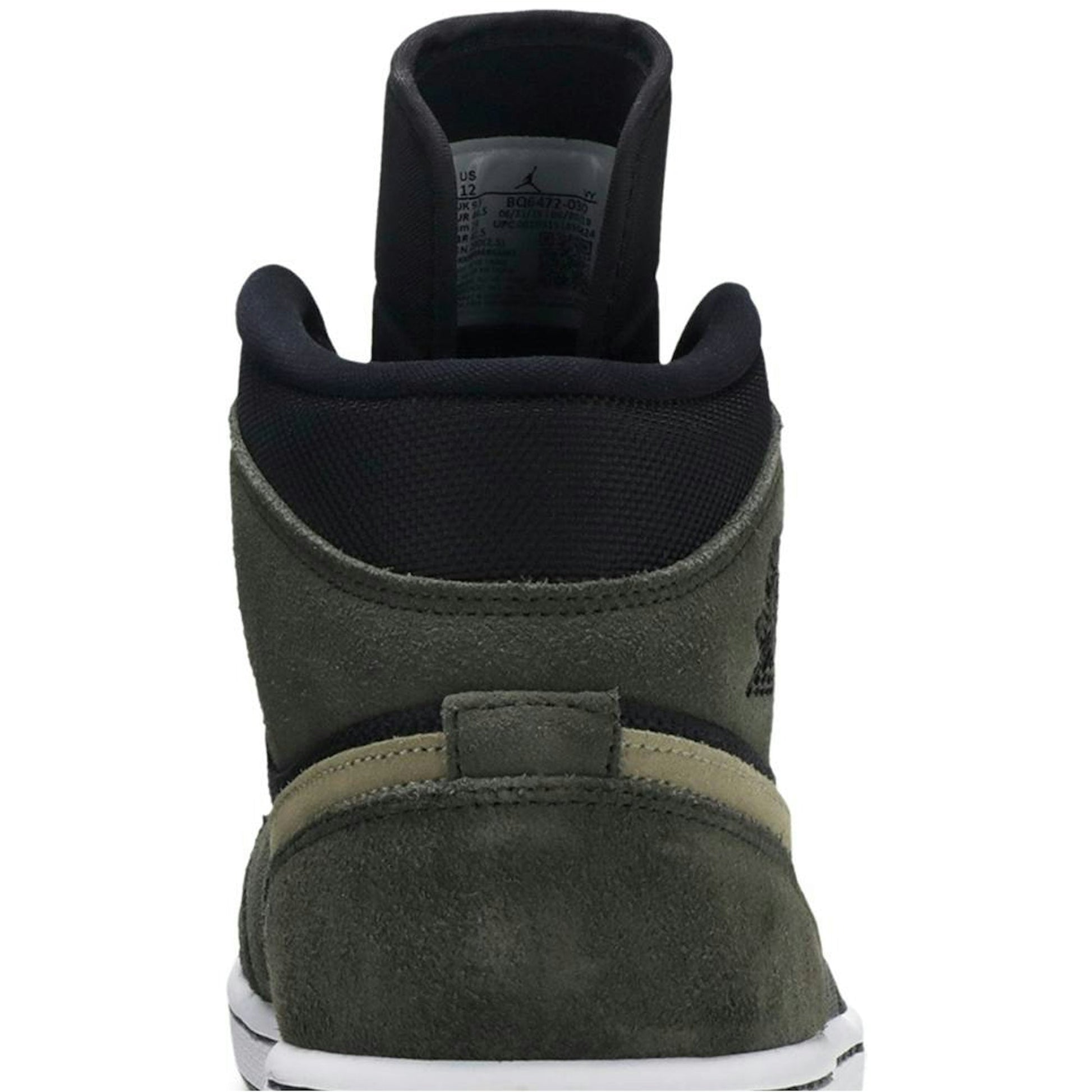 ( Women ) Air Jordan 1 Mid ‘Olive’ BQ6472-030