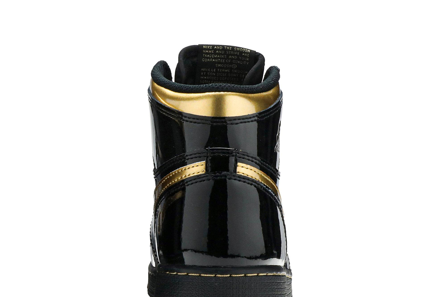 ( Grade School ) Air Jordan 1 Retro High OG ‘Black Metallic Gold’ 575441-032